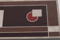 Important appareil photo Art Déco en forme de boîte en émail et chrome de Walter Dorwin Teague