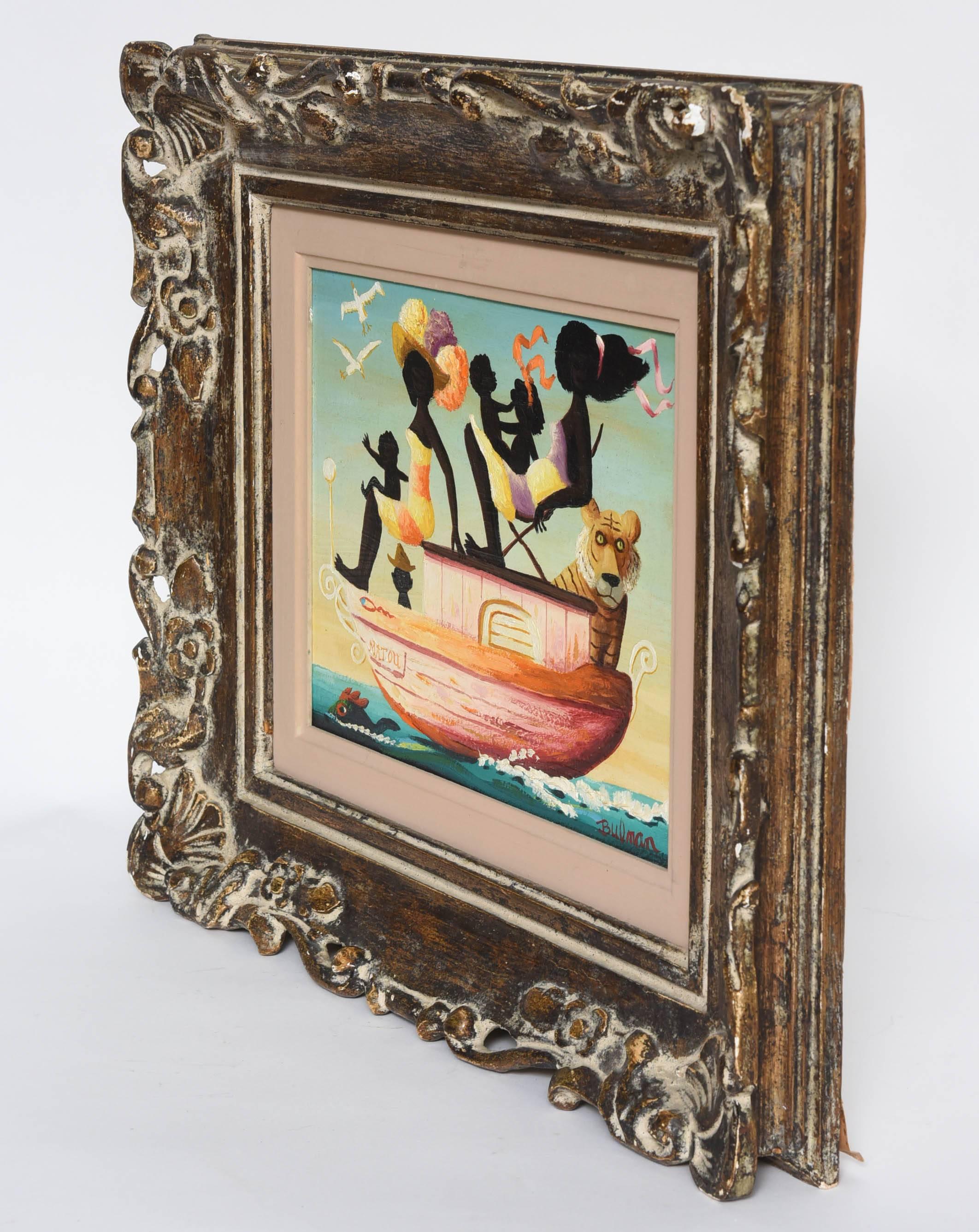 Oil Painting on Canvas by Orville Bulman 2