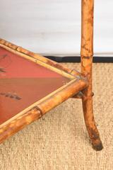 19th Century English Bamboo Canterbury