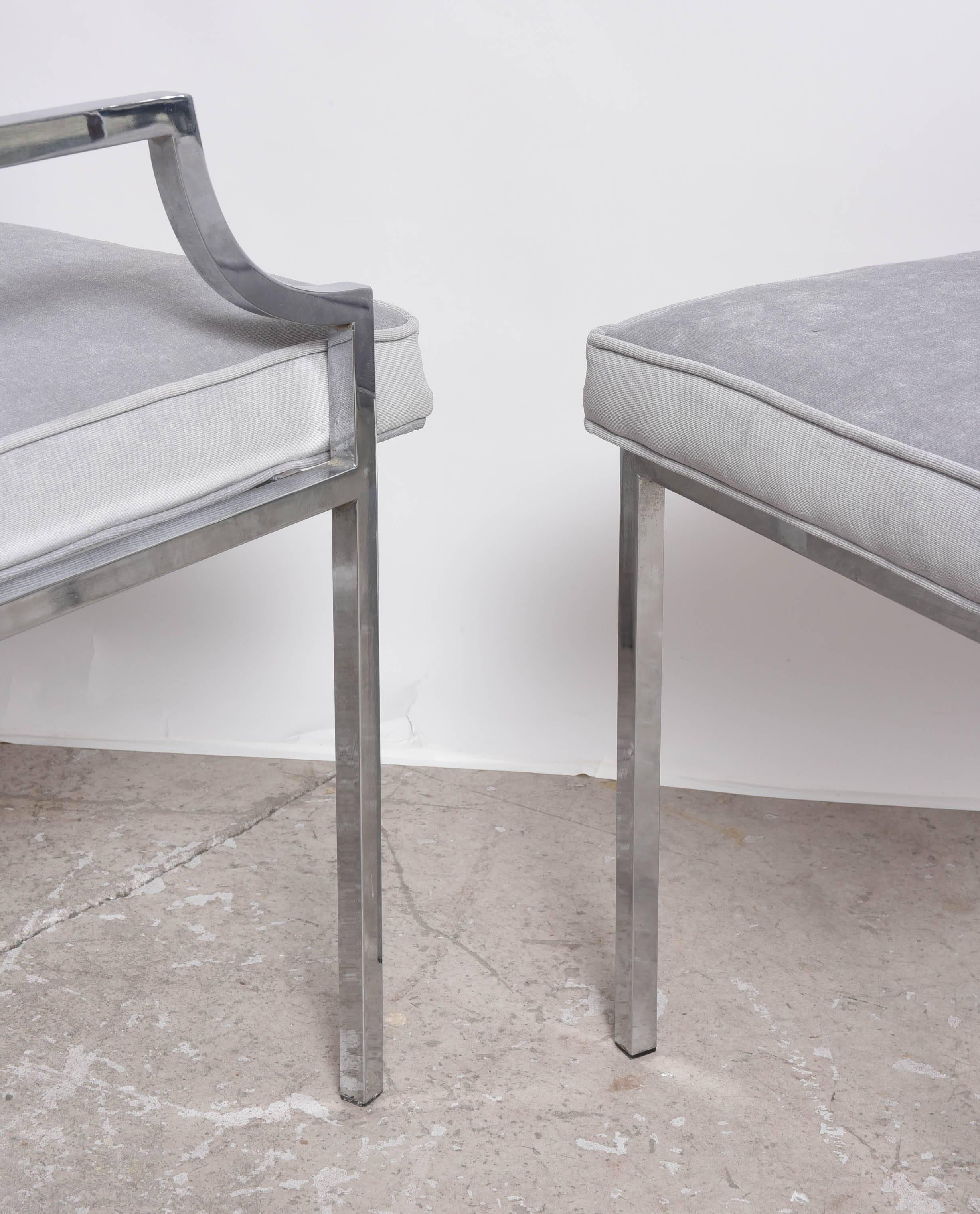 Mid Century Modern Milo Baughman Lattice Back Dining Chairs for DIA 1