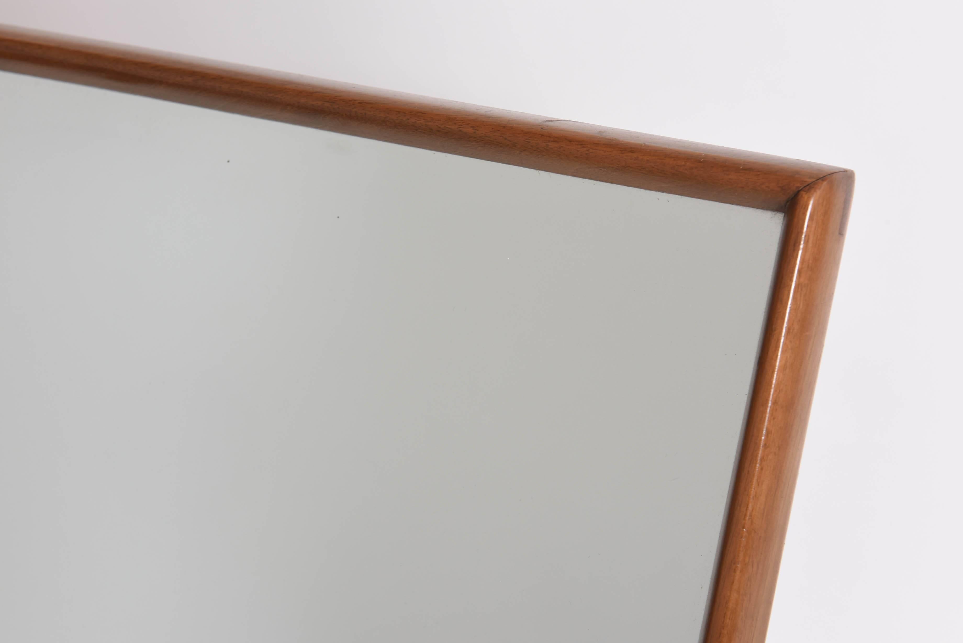 American Mid-20th Century Rare Table Mirror by T.H. Robsjohn-Gibbings For Sale