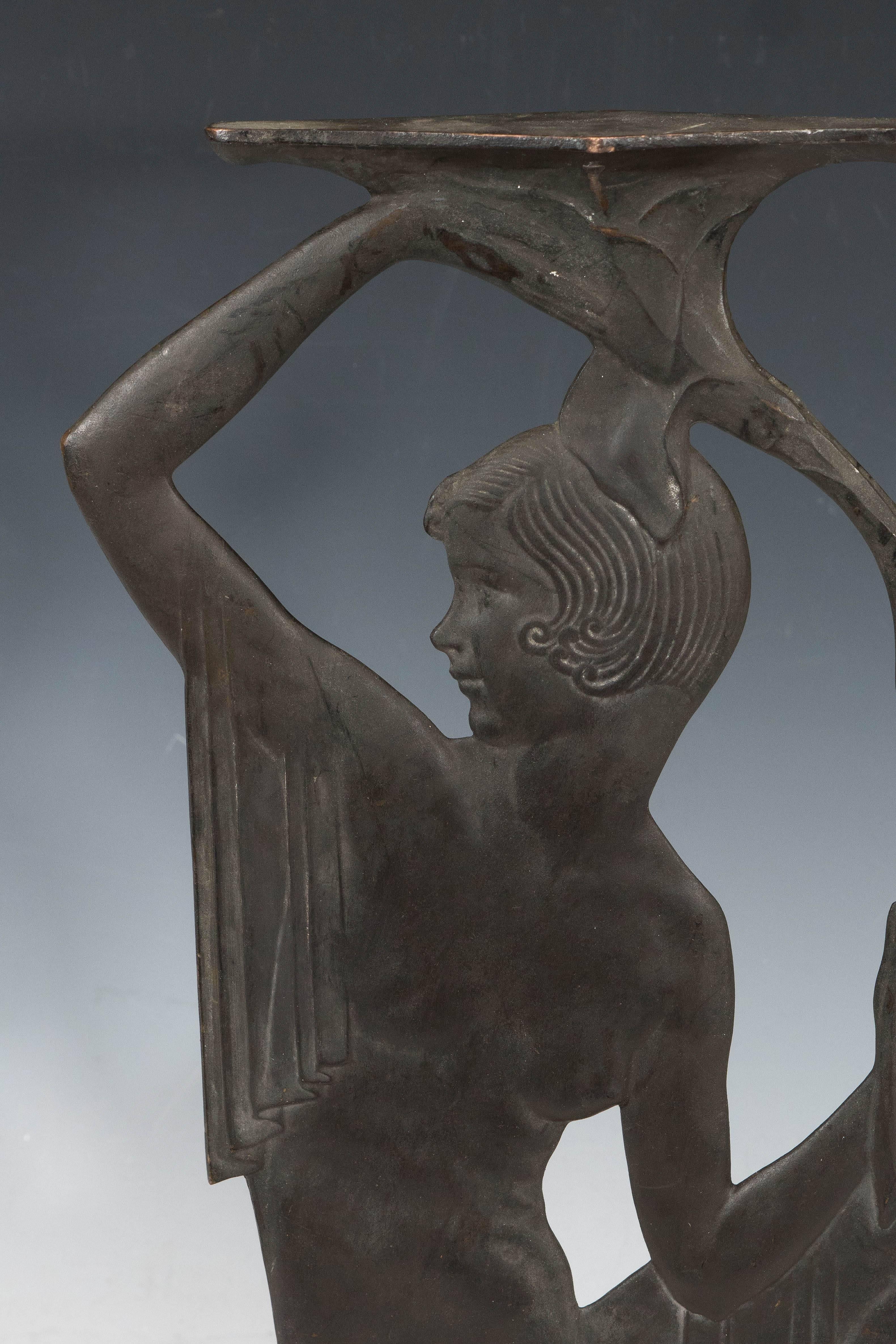 Emory P. Seidel Art Deco Bronze Figural Sculpture 4
