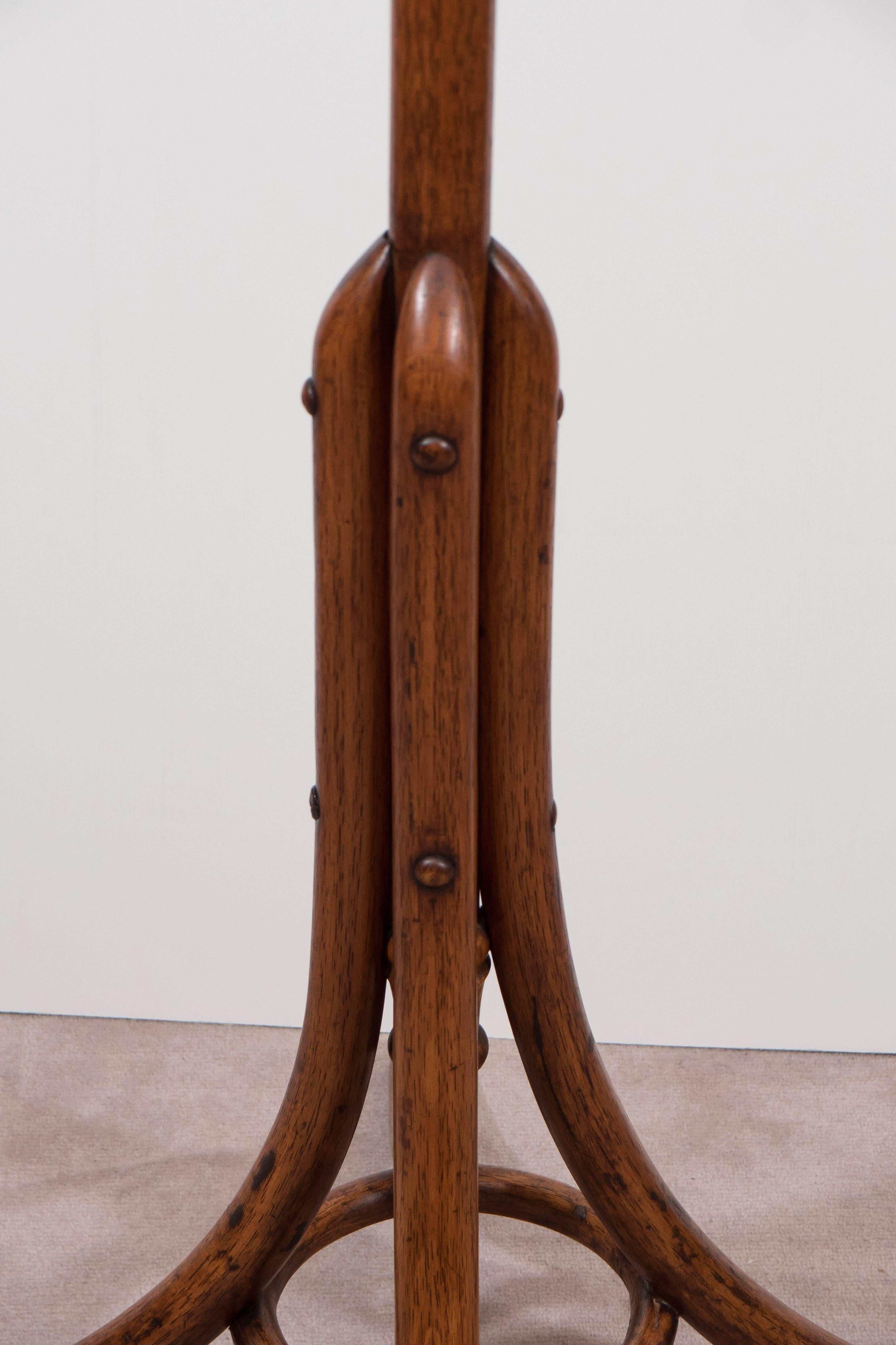 Antique Thonet Bentwood Coat Rack and Hall Tree In Good Condition In New York, NY