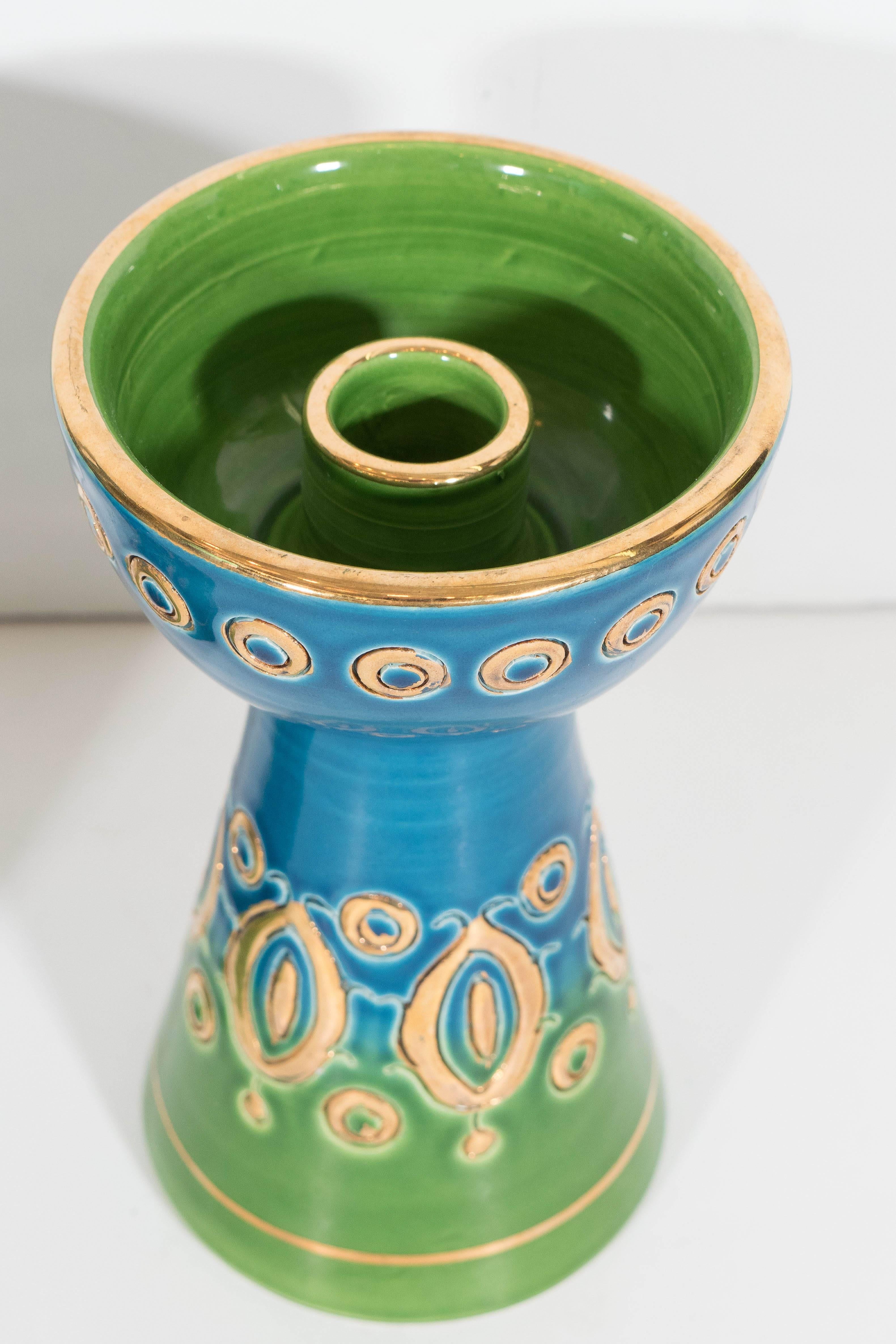 Set of Glazed Ceramic Objects by Bitossi for Rosenthal Netter 1