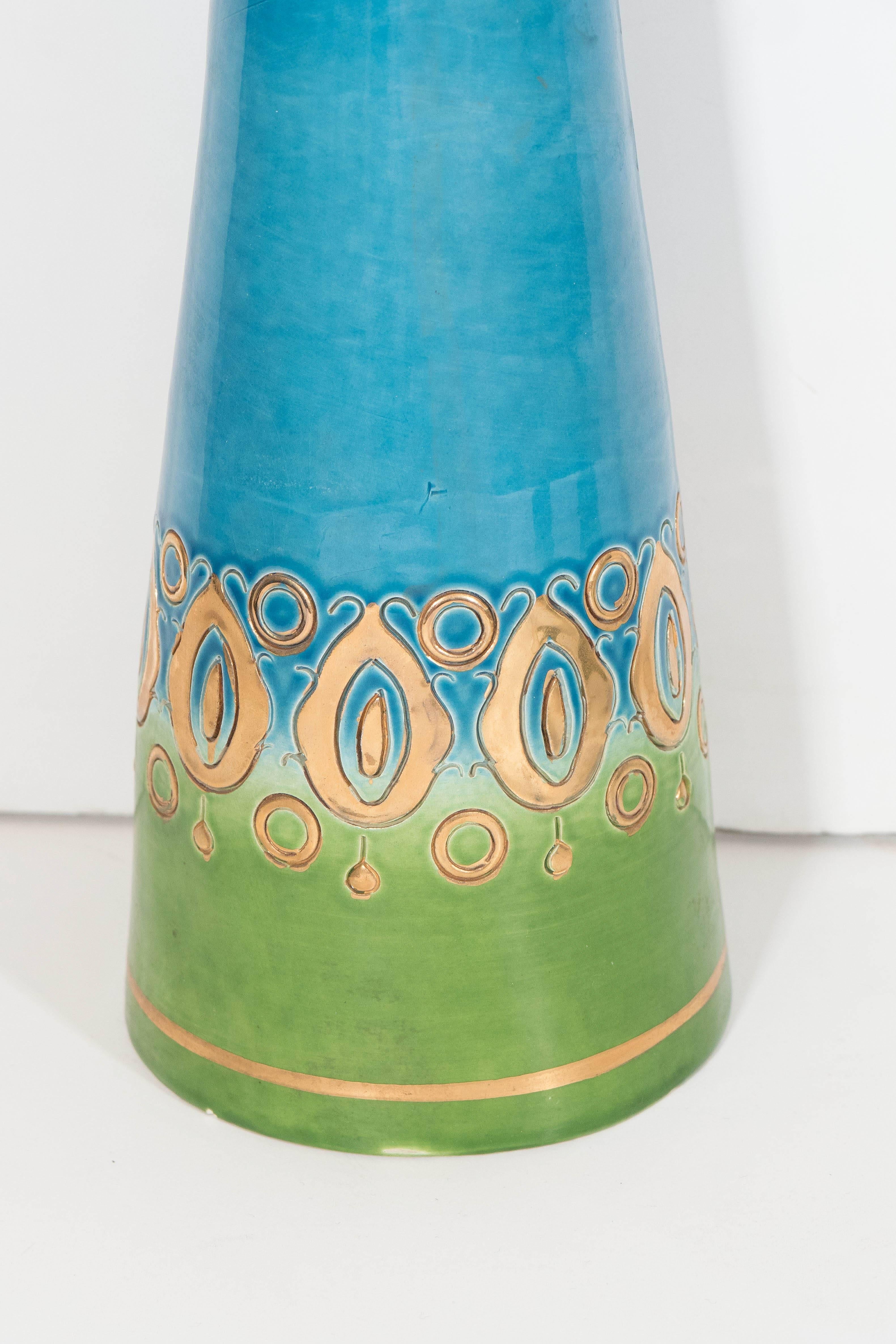 Set of Glazed Ceramic Objects by Bitossi for Rosenthal Netter 3