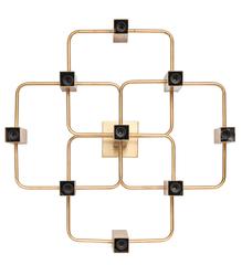 1970s Ceiling Brass Sconce of Gaetano Sciolari