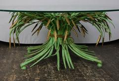 Wheat Sheaf Coffee Table, 1970s, French