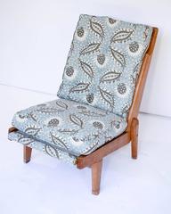 Maurice Pre Lounge Armless Chair, France 20th Century 