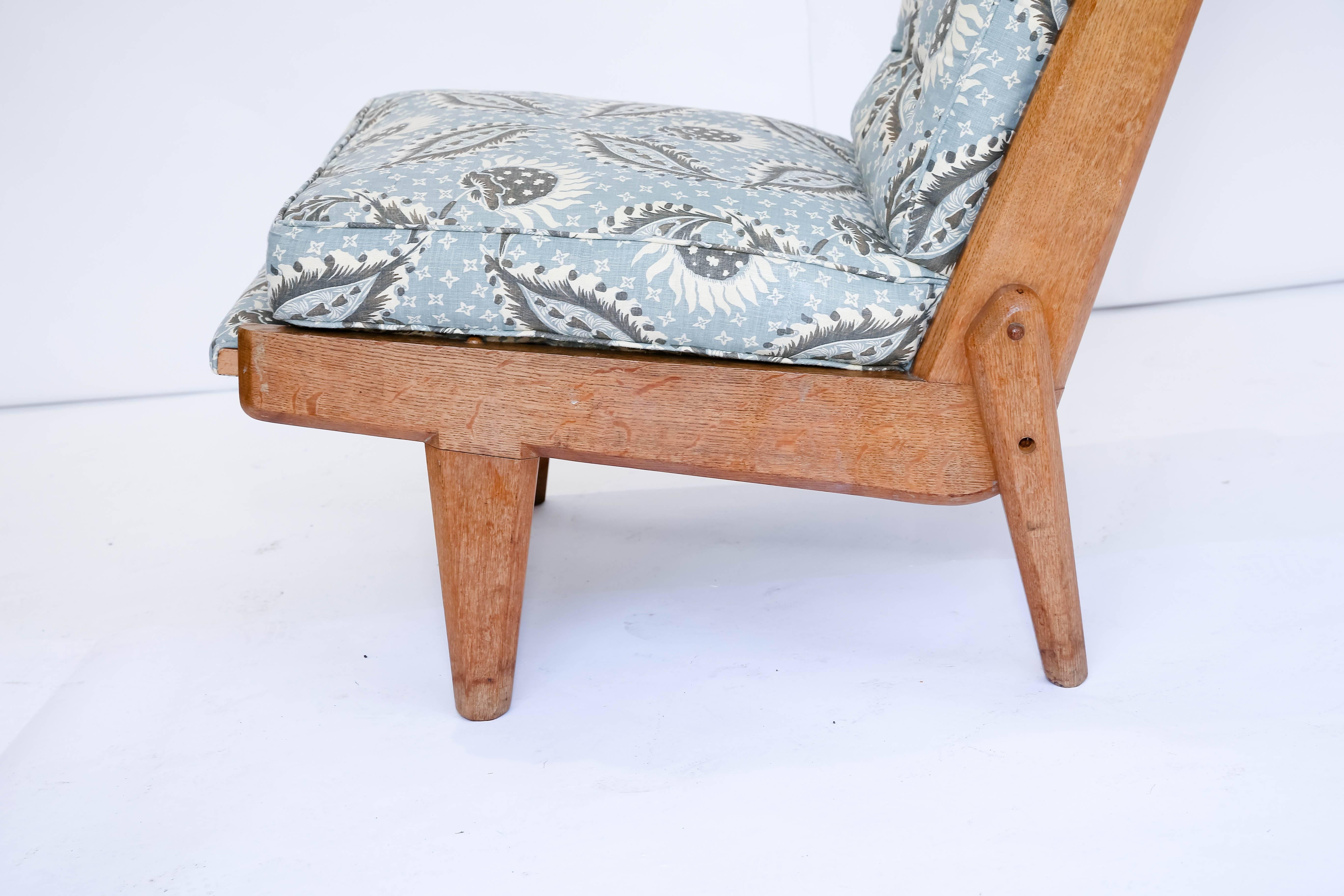Maurice Pre Lounge Armless Chair, France 20th Century  1