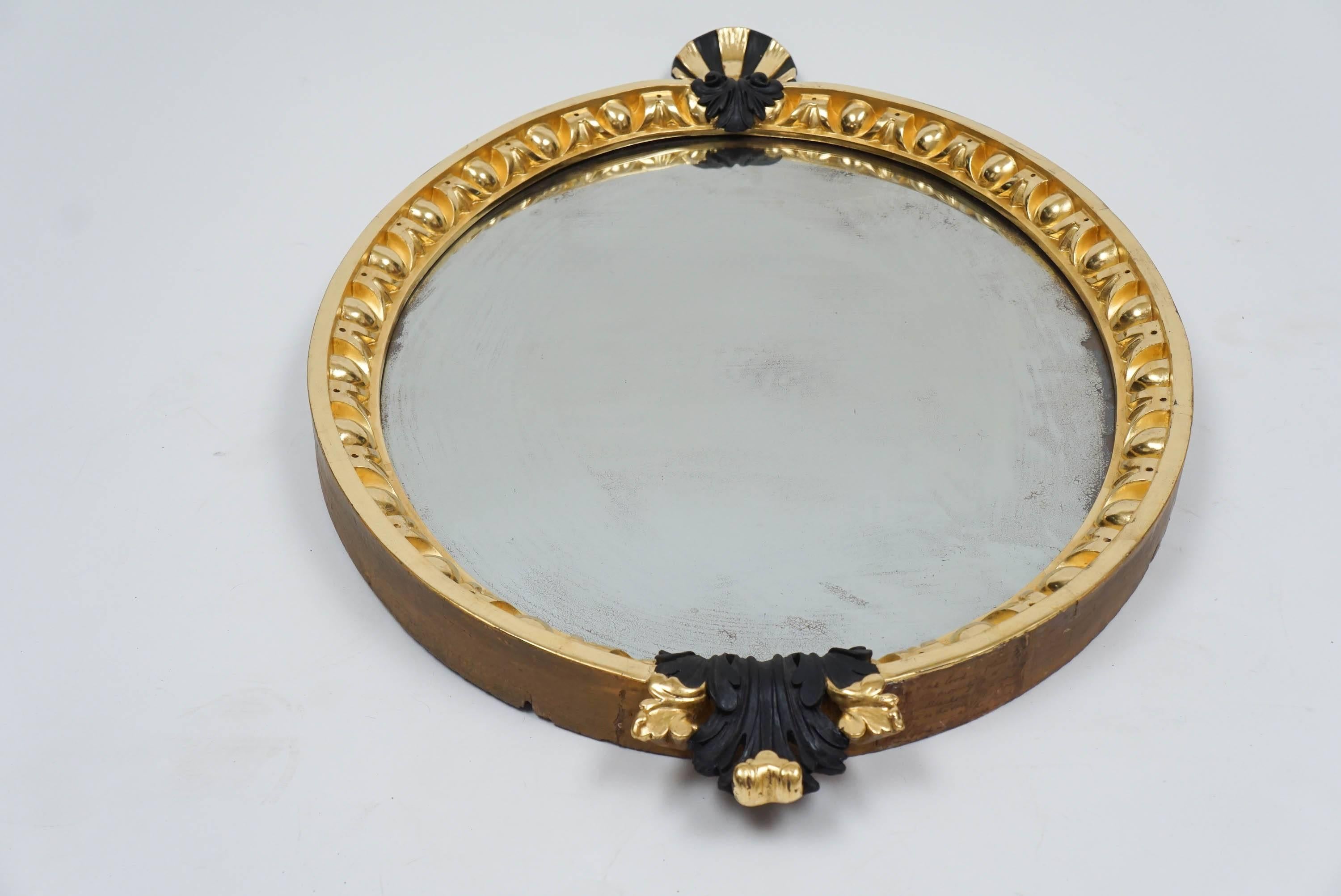 George II. Spiegel aus vergoldetem und ebonisiertem Spiegelglas nach William Kent, um 1740 (Englisch) im Angebot