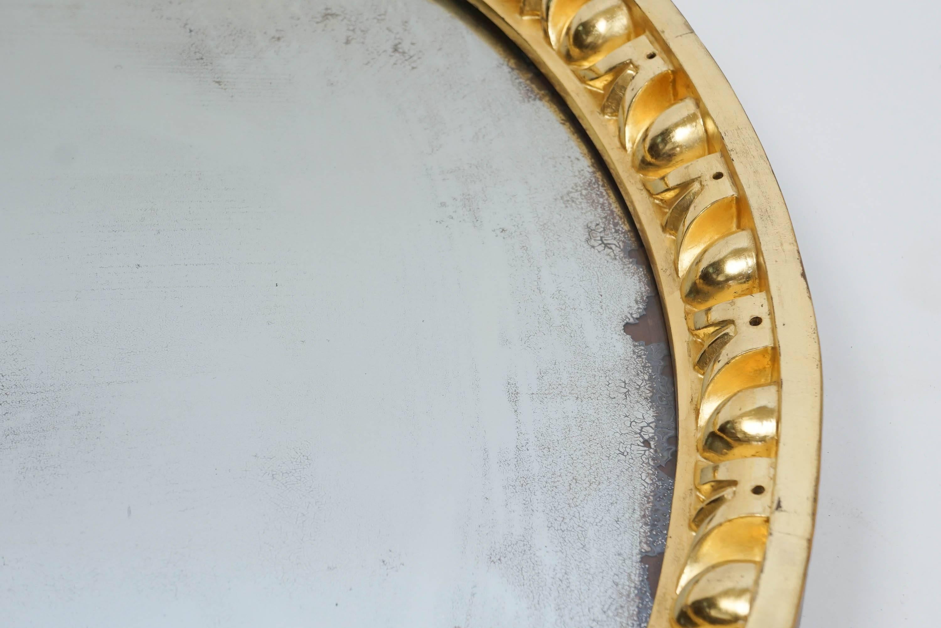 George II. Spiegel aus vergoldetem und ebonisiertem Spiegelglas nach William Kent, um 1740 im Zustand „Gut“ im Angebot in Kinderhook, NY