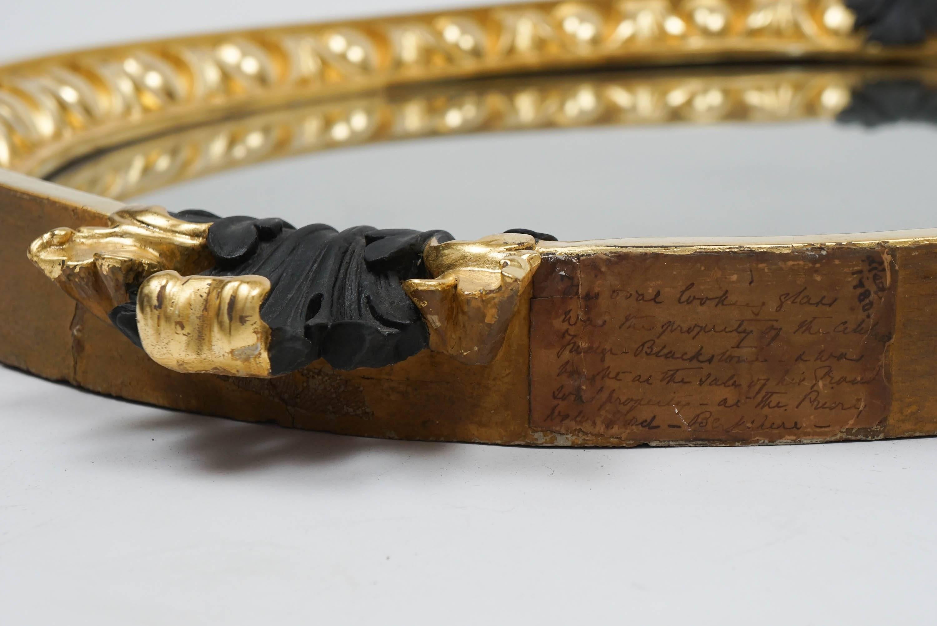 George II. Spiegel aus vergoldetem und ebonisiertem Spiegelglas nach William Kent, um 1740 im Angebot 1