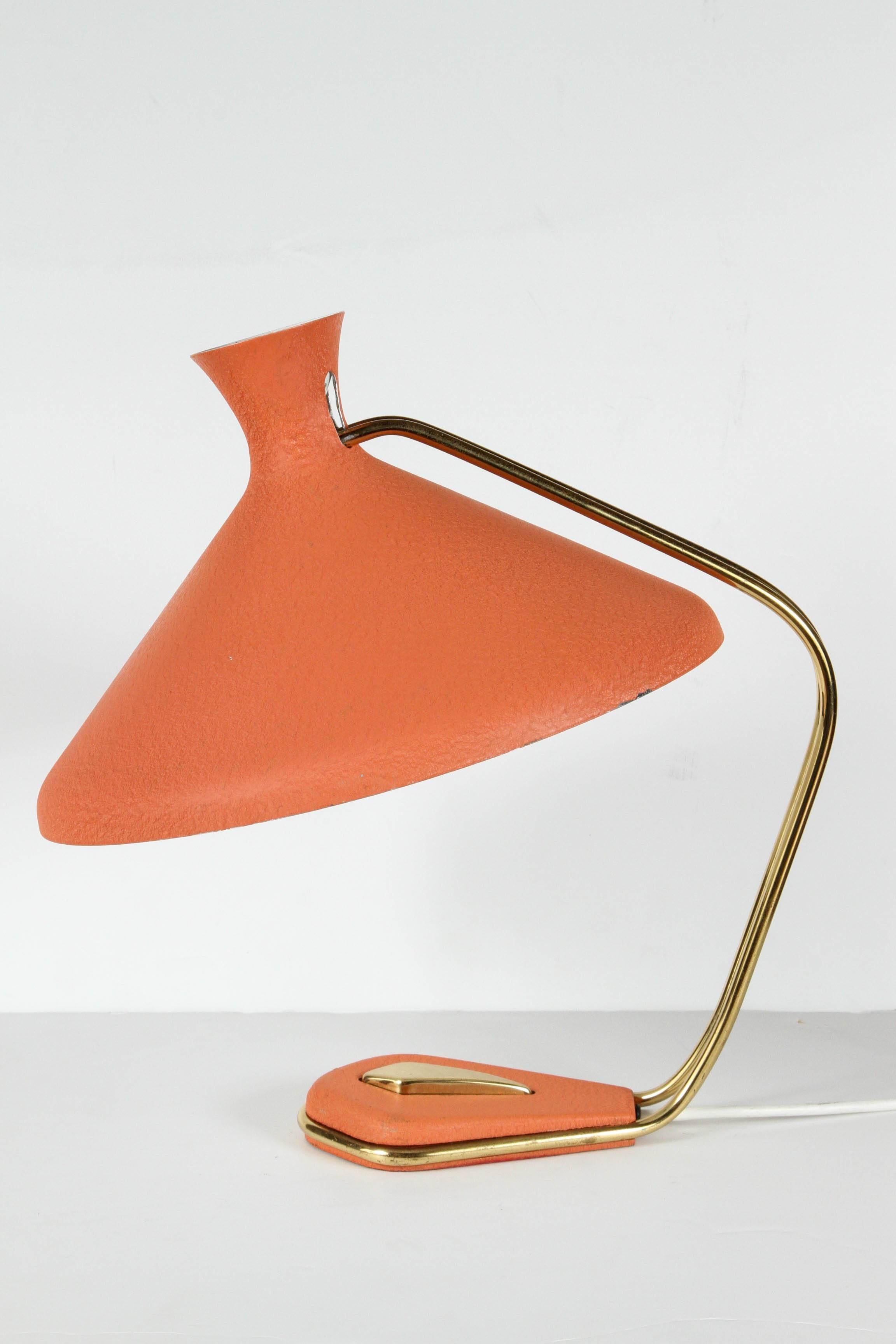 German Rare Stilnovo Table Lamp from the 1950s in the Manner of Louis Kalff