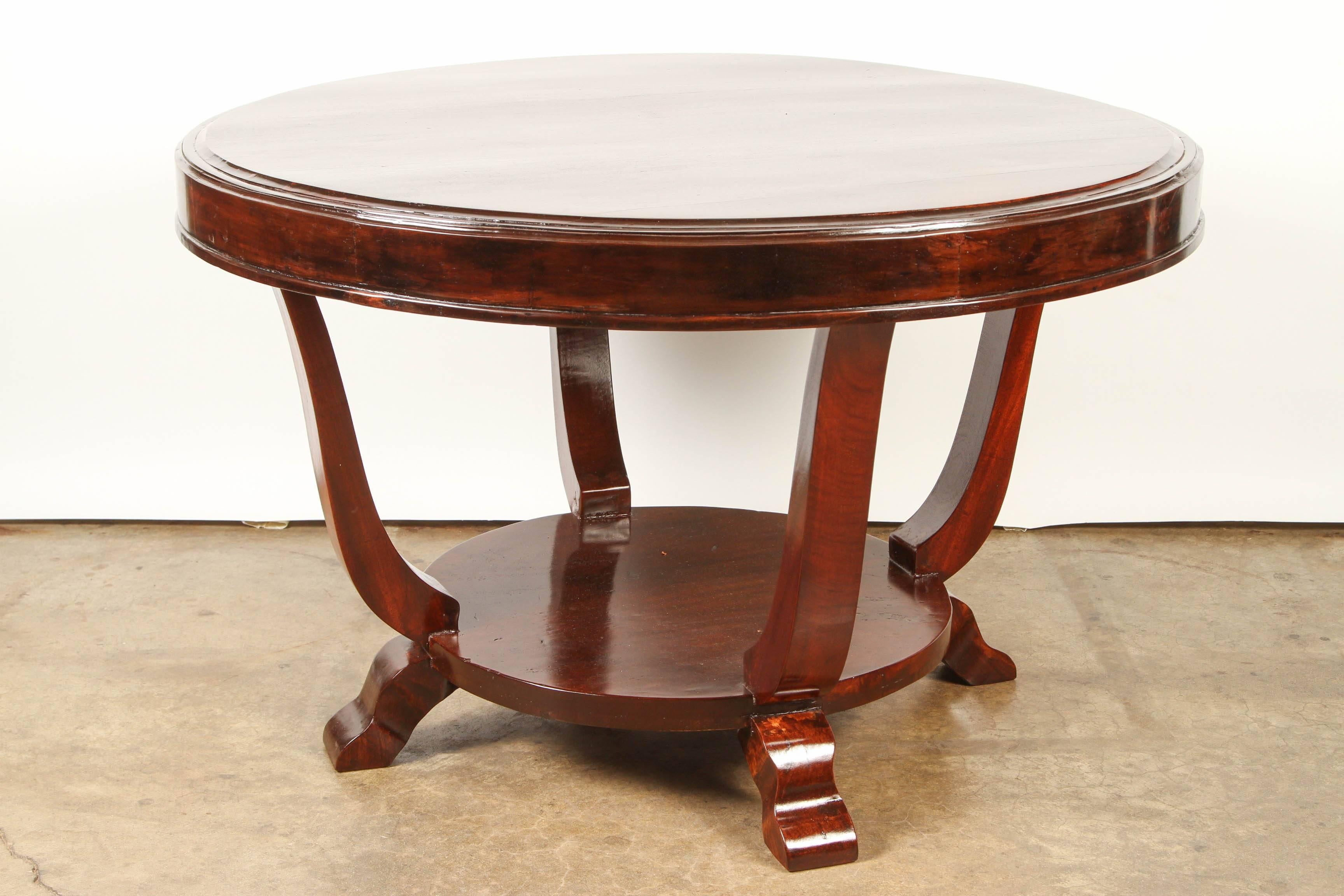 Round Rosewood Table 2