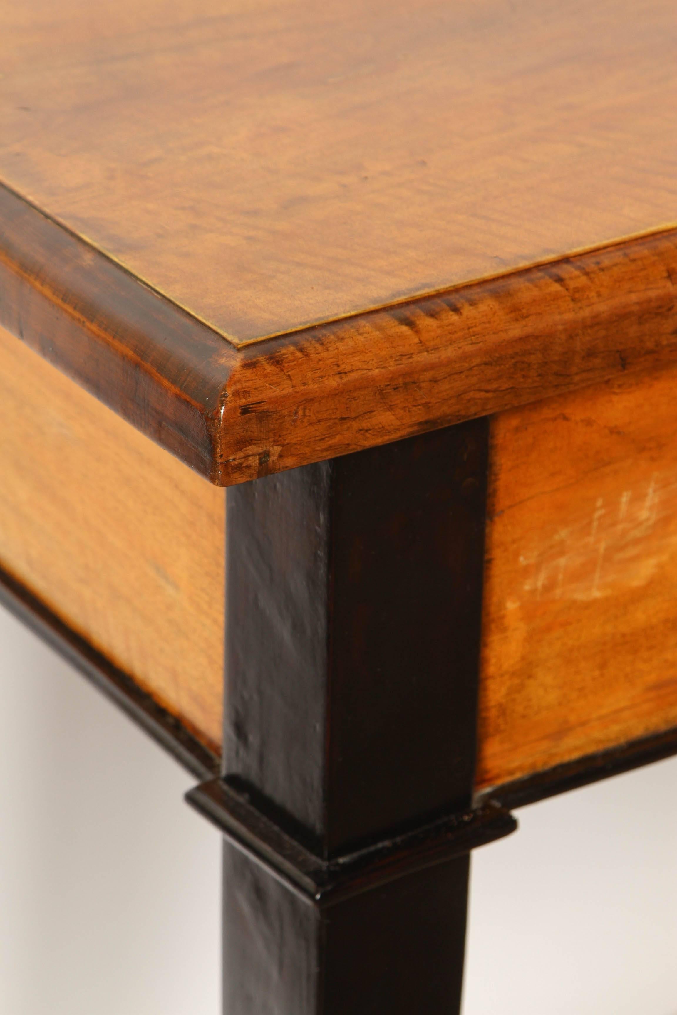 French Colonial Vietnamese Tigerwood Console 1