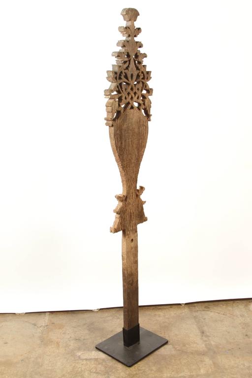 Ironwood Roof Finial For Sale at 1stdibs