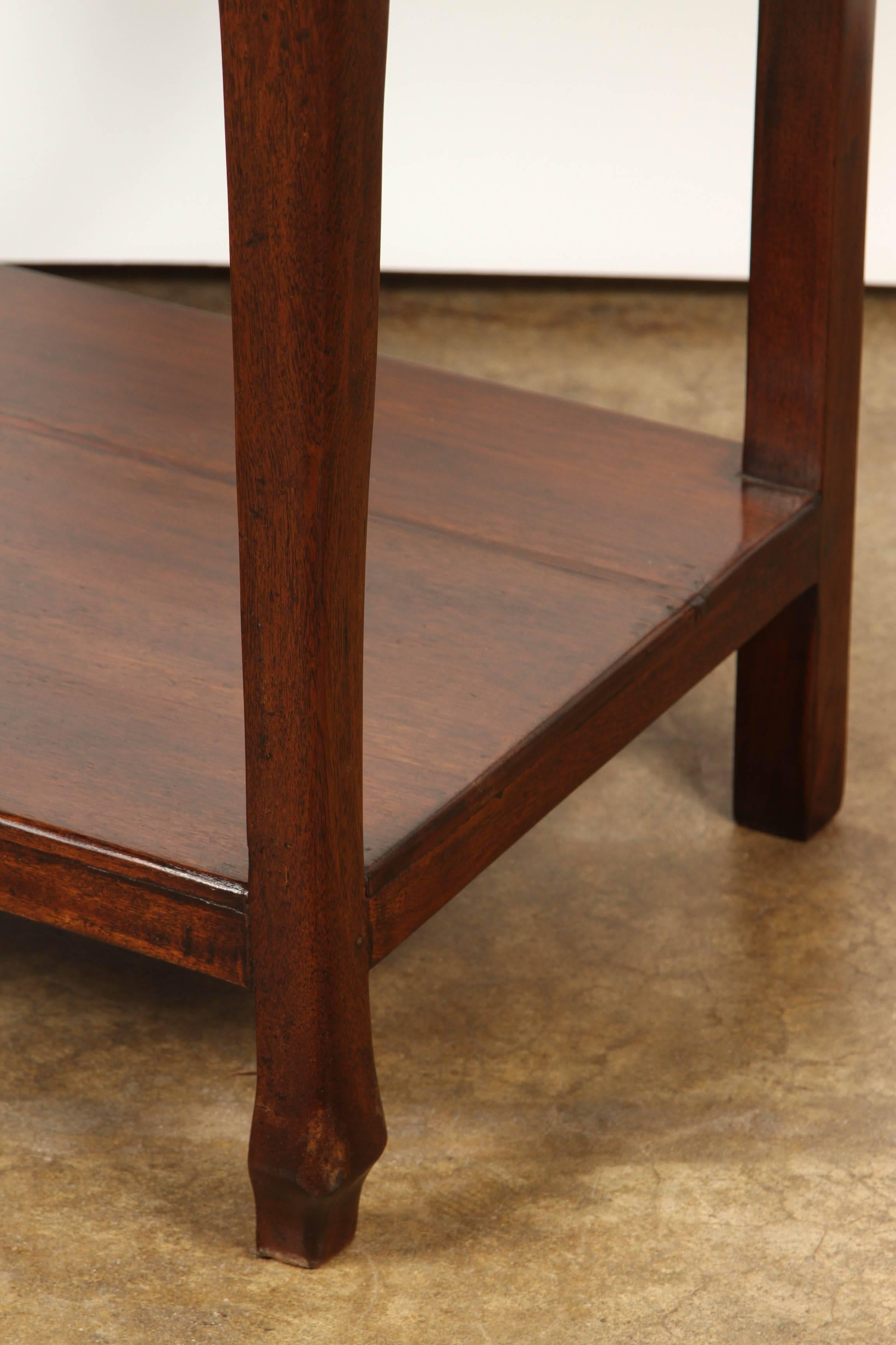 French Colonial Vietnamese Rosewood Sidetable 3