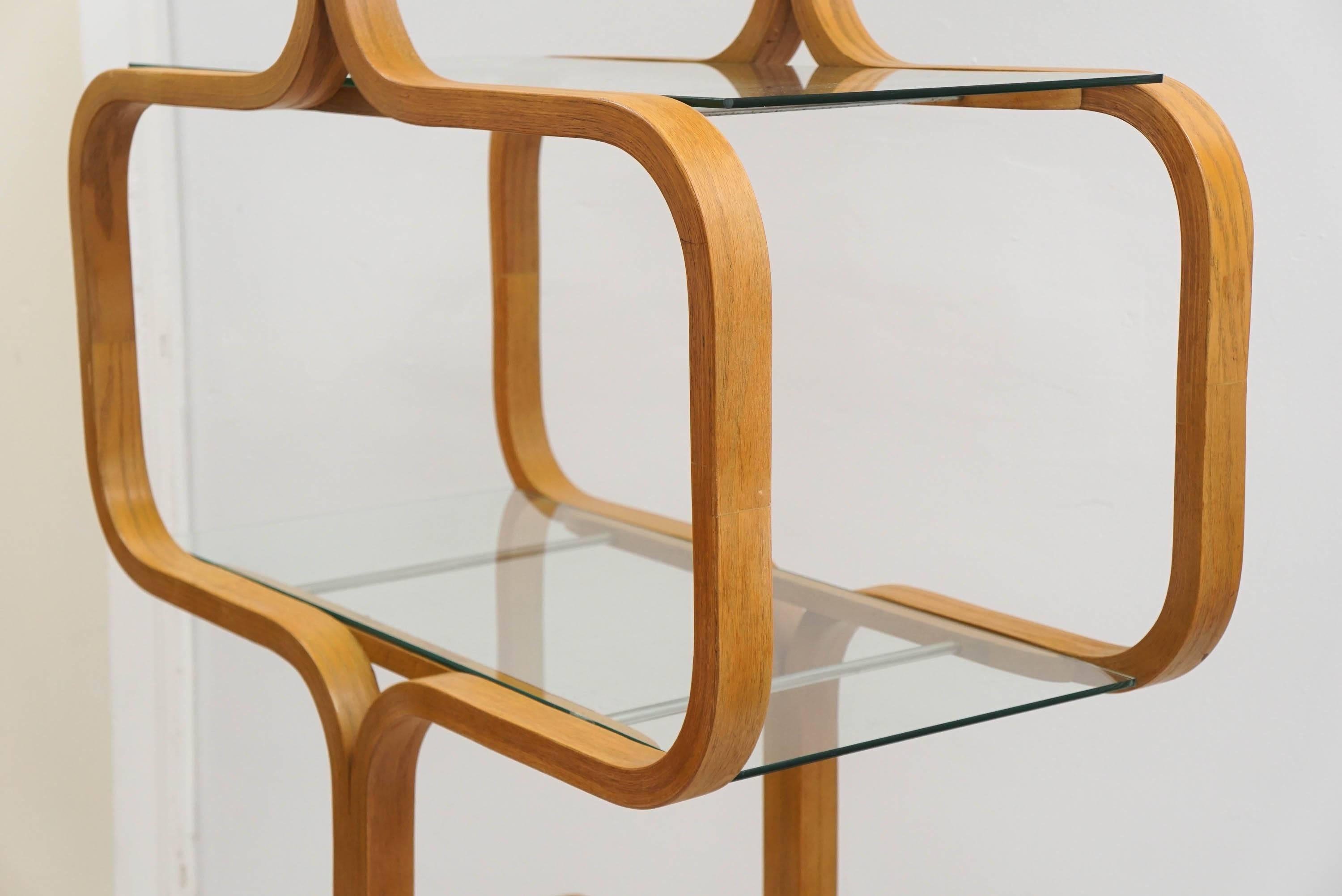 Plycraft Bentwood Etagere, 1970s 1