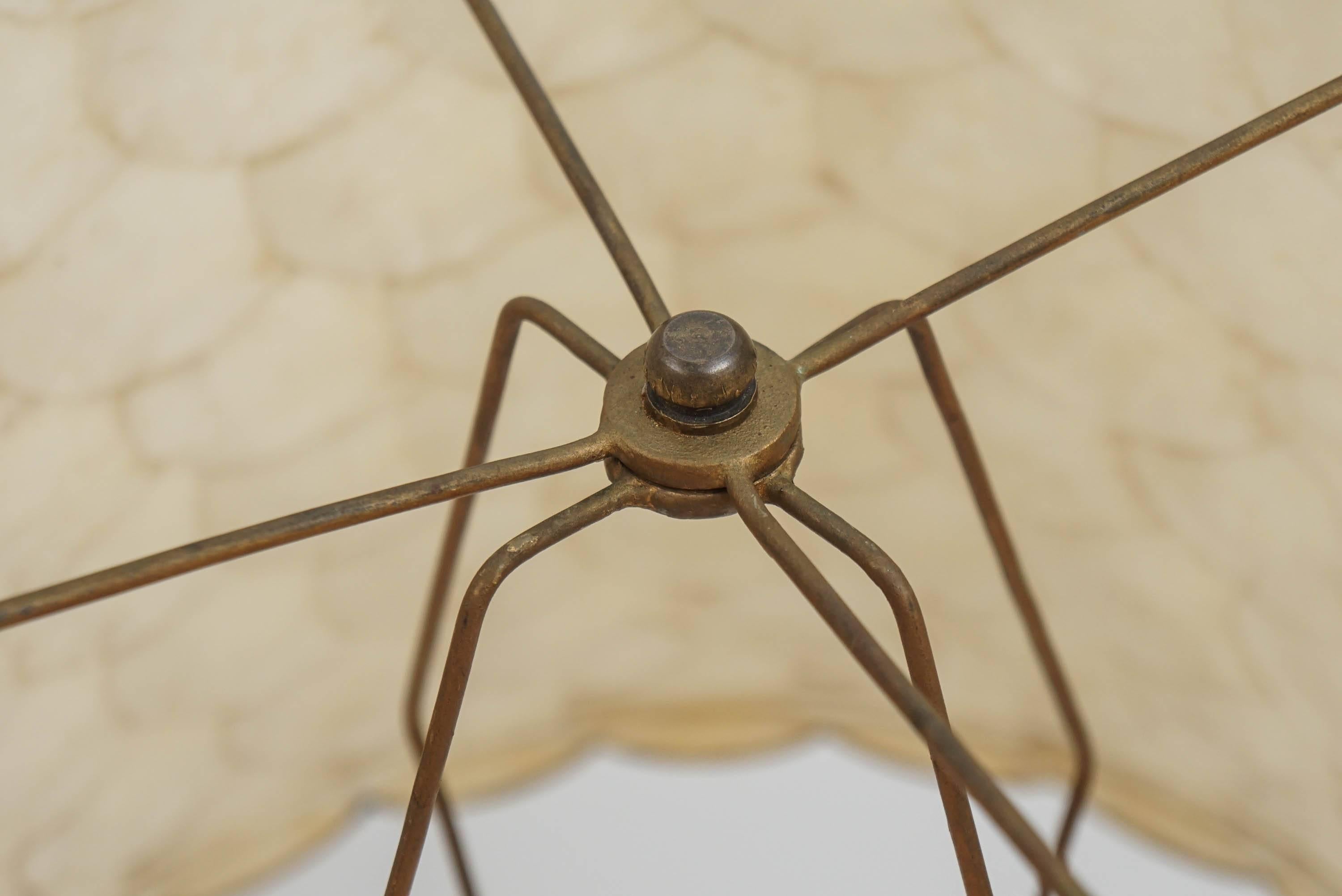 capiz shell lamp