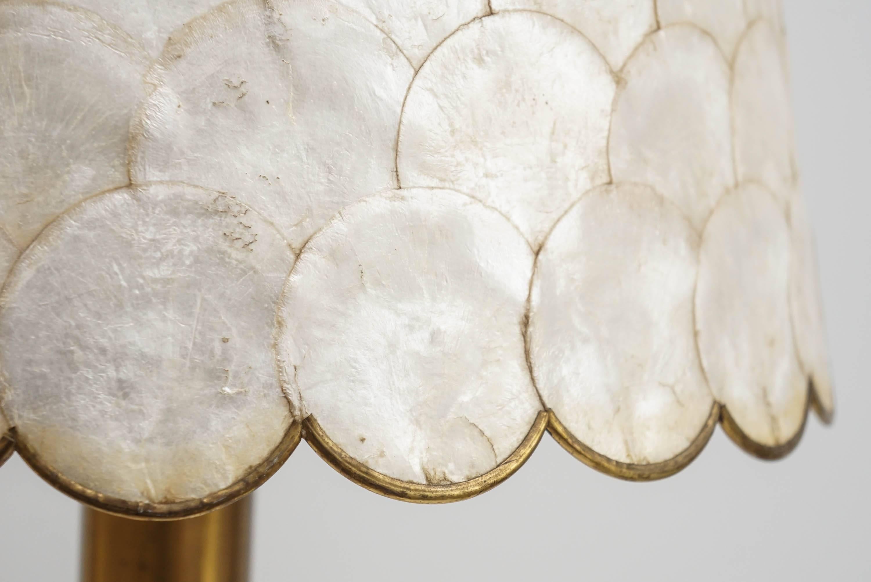 capiz lamp