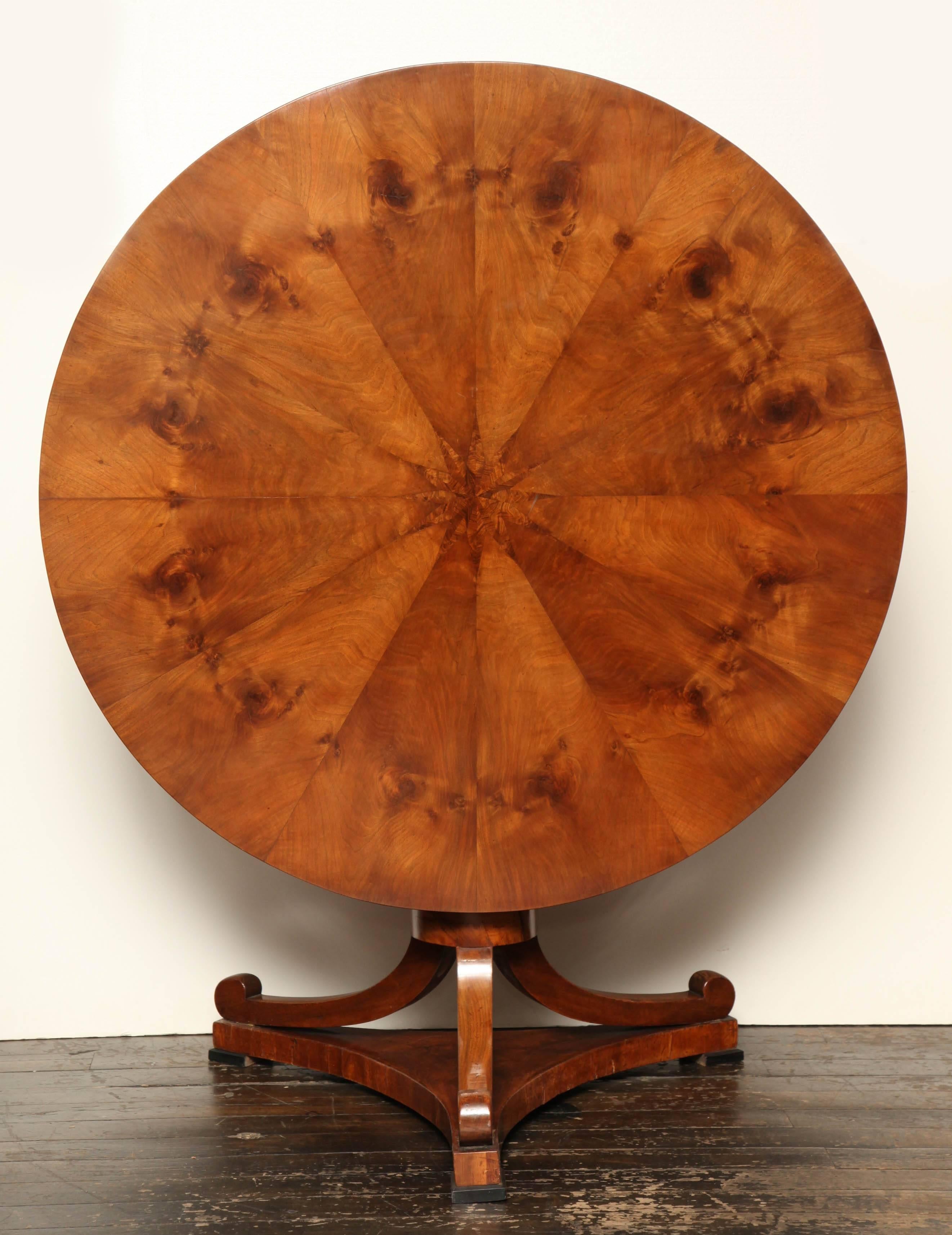 Superb, Viennese, Walnut Center Table