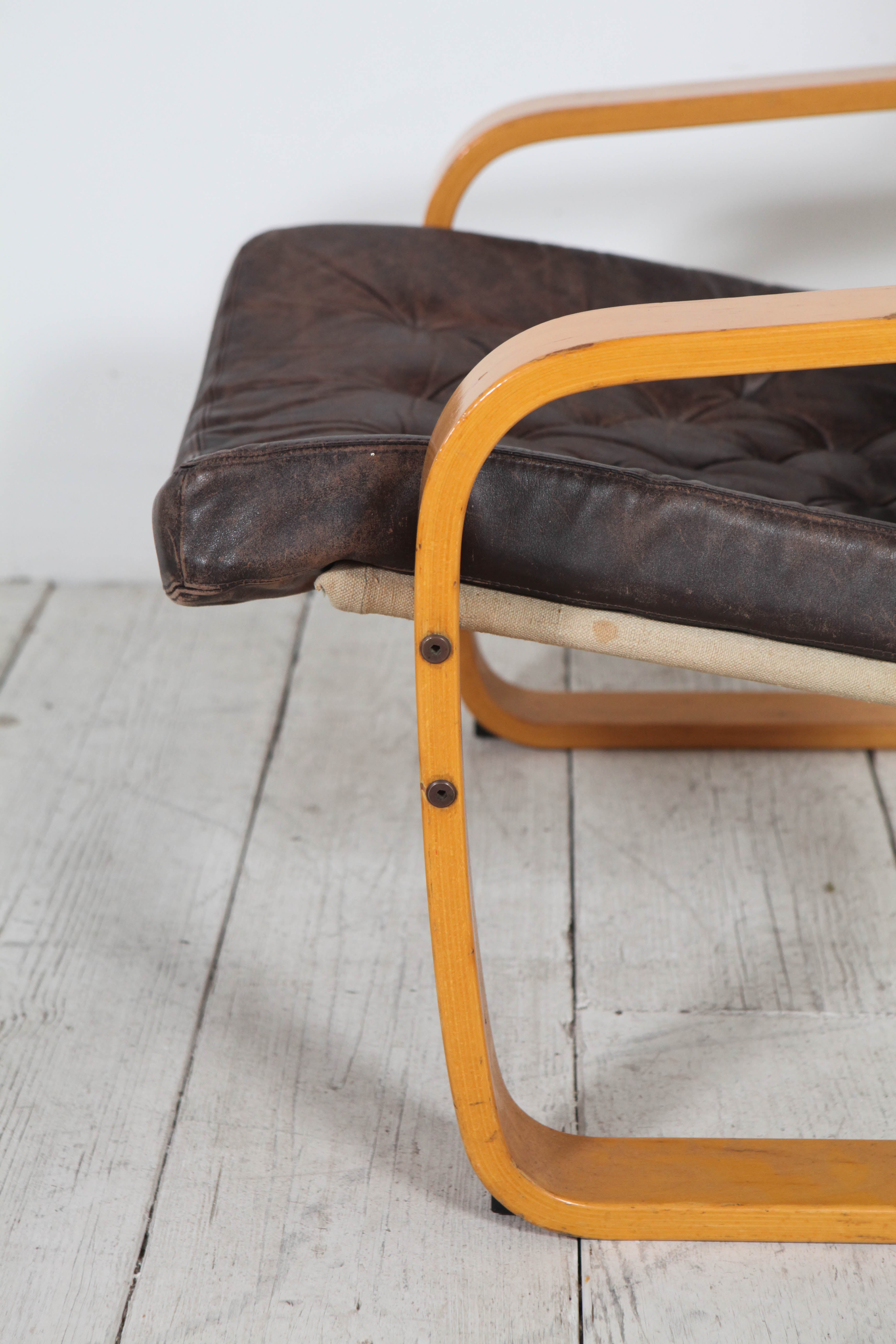 Pair of Original POEM Chairs in Tufted Pair of Original POEM Chairs in Tufted
