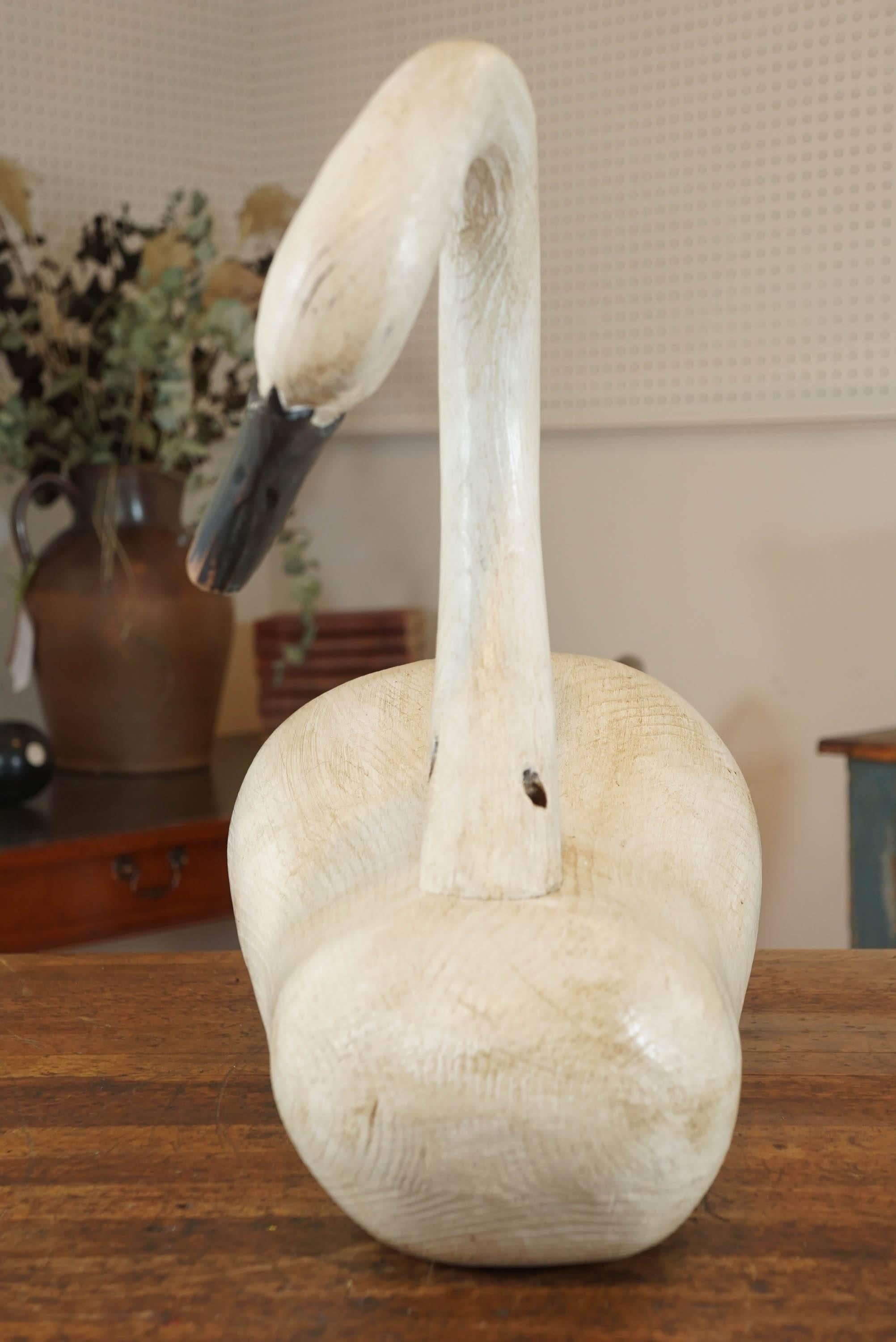 antique swan decoys