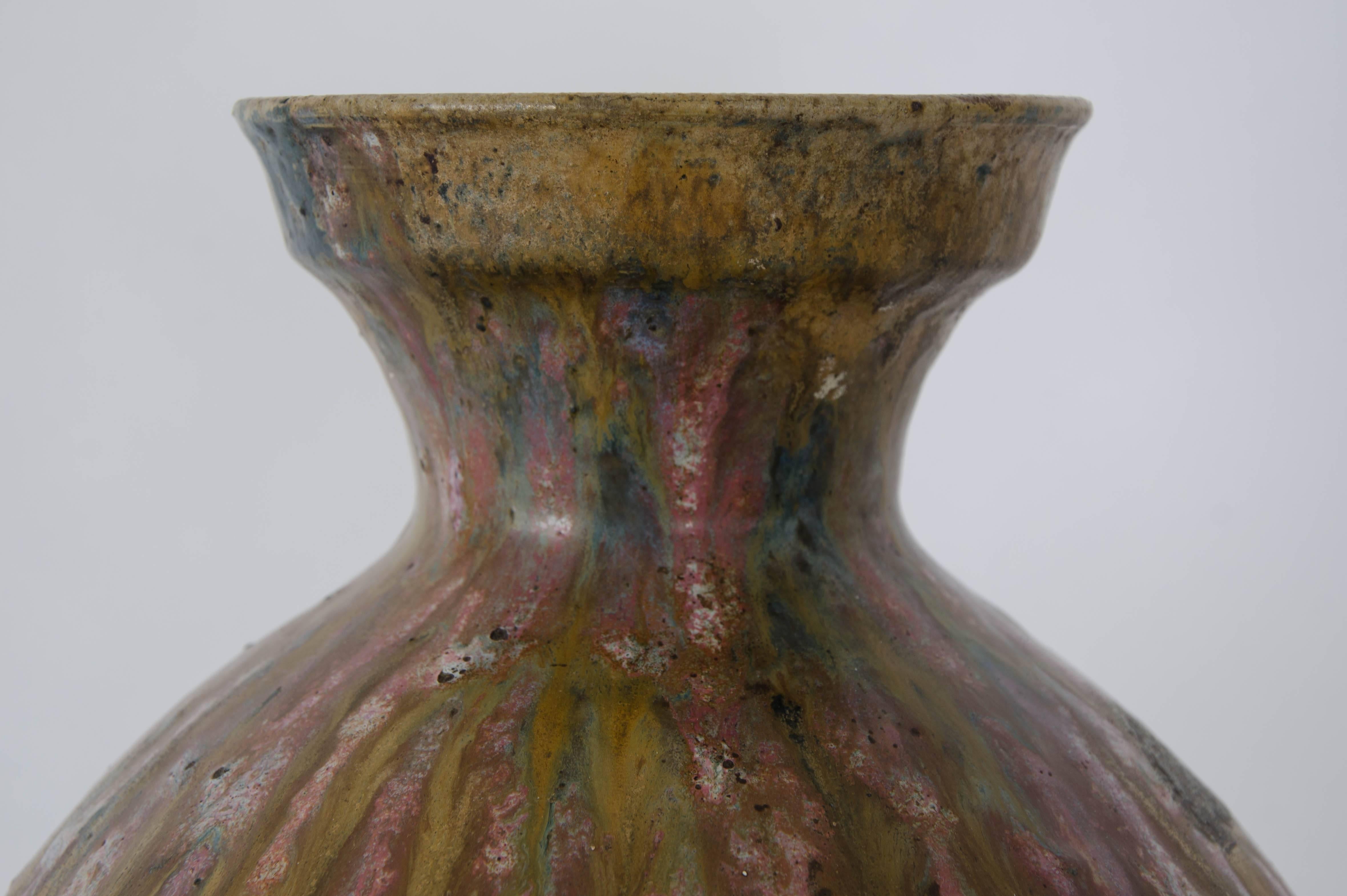 French Large Mid-20th Century Vase For Sale