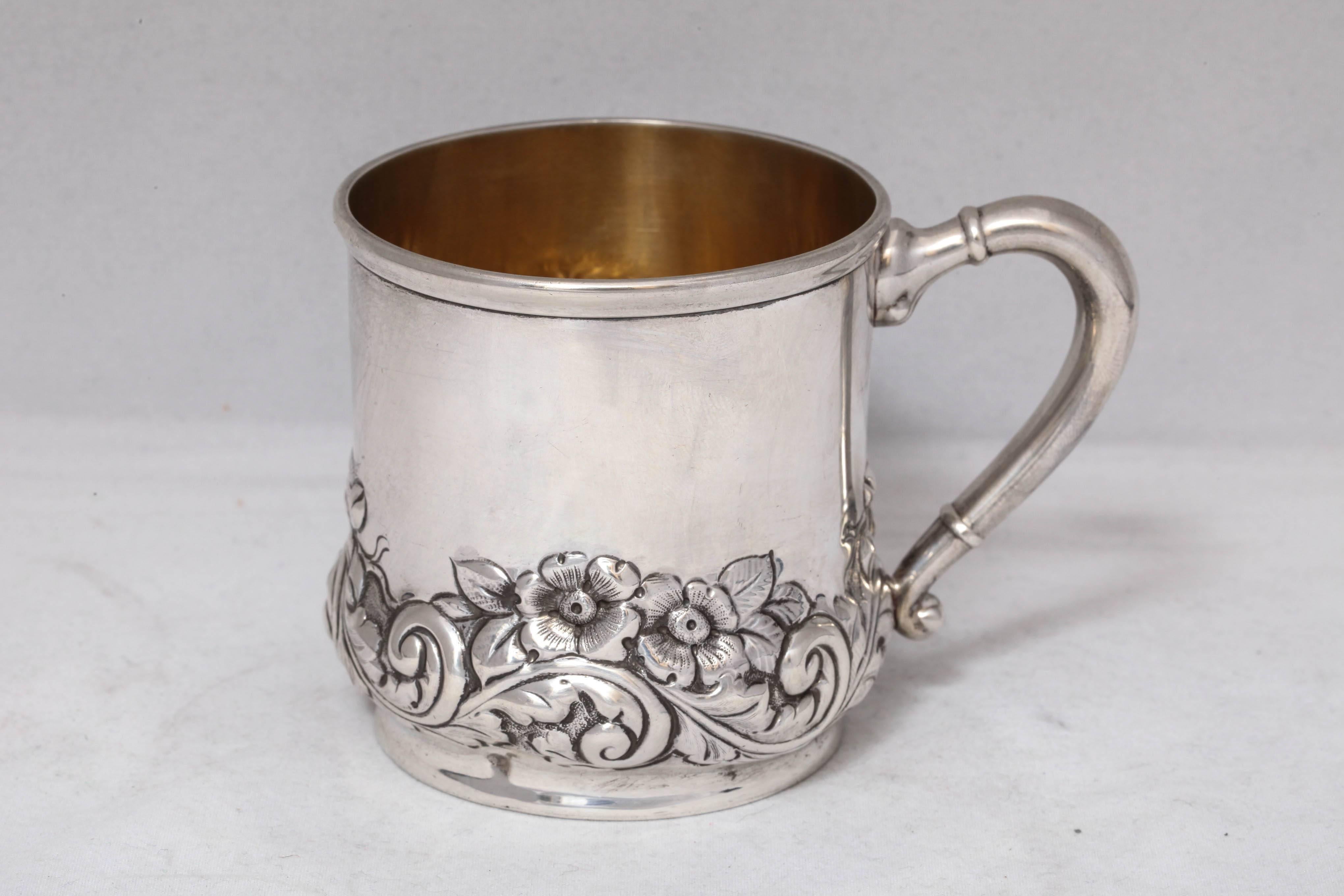 American Victorian Sterling Silver Baby Cup