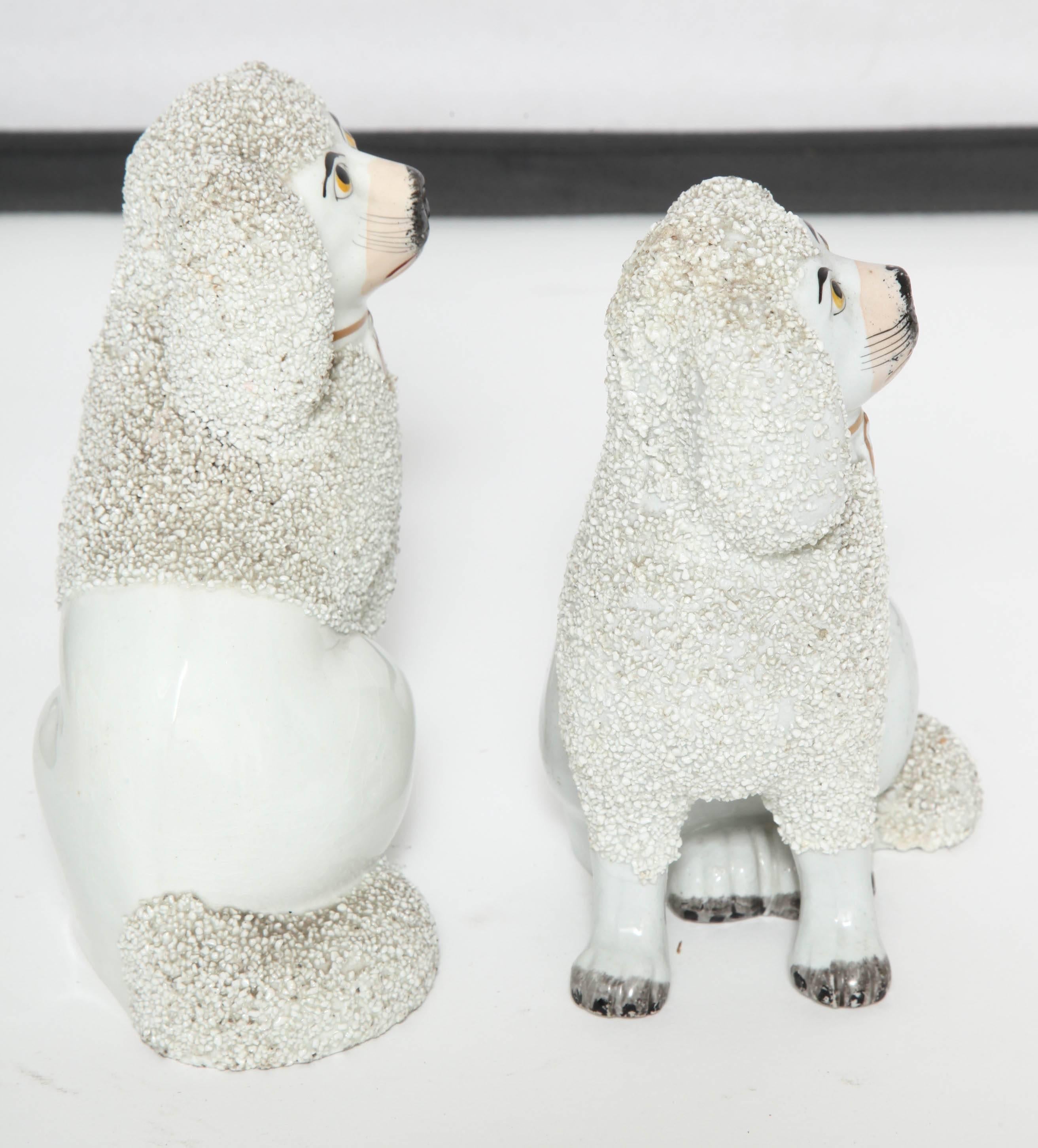 Victorian Pair of Staffordshire Dogs