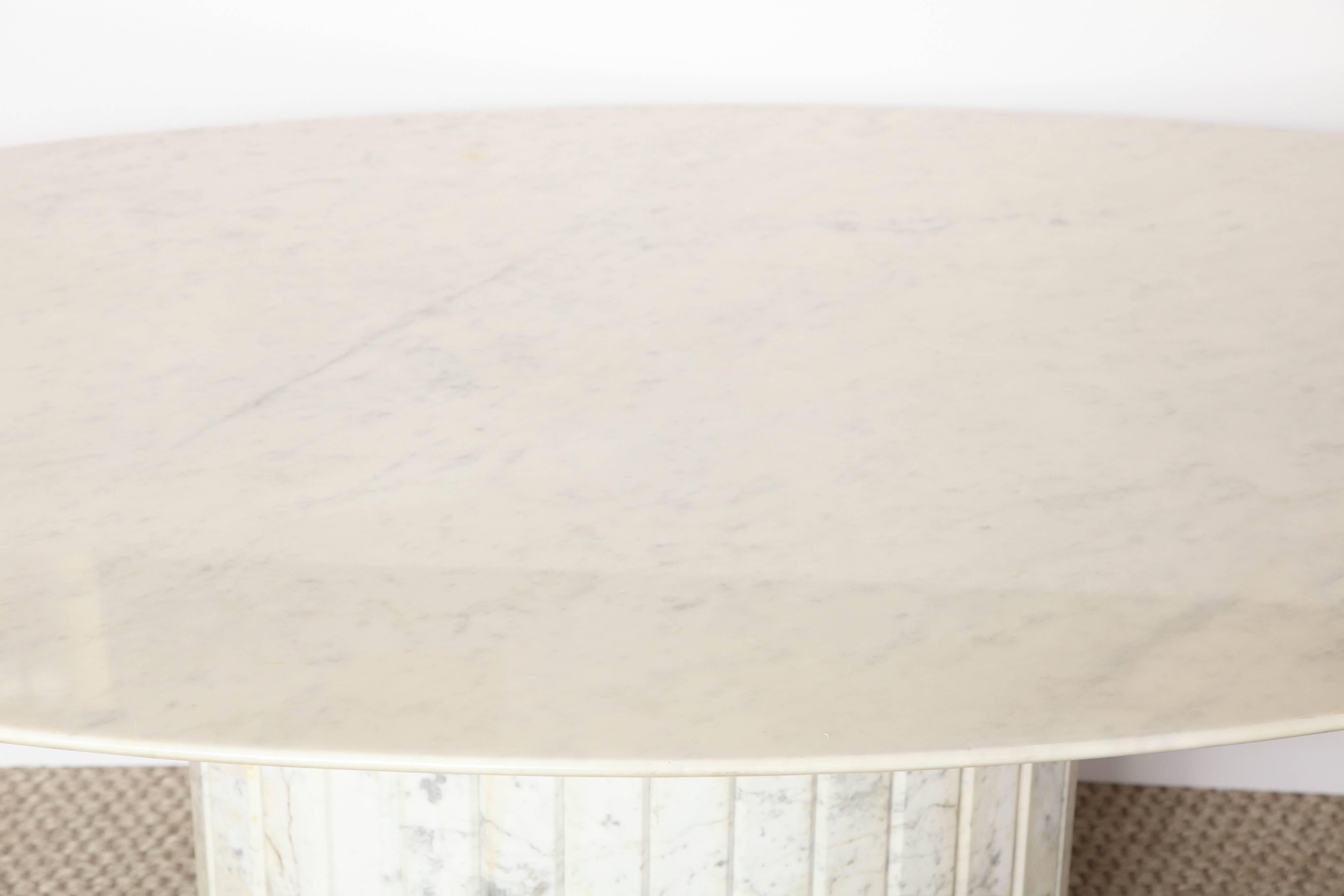 Oval Marble Dining Table 2