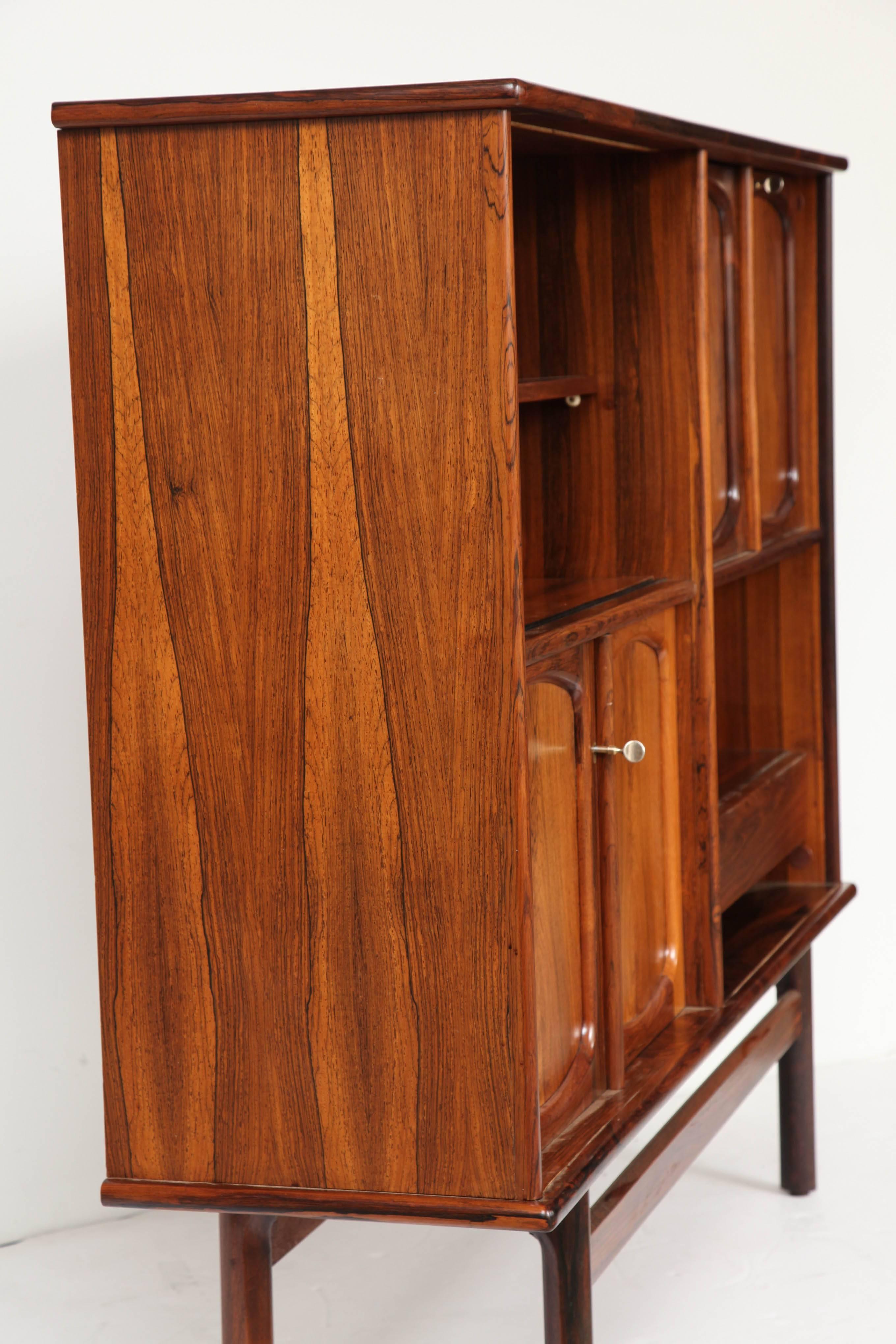 Rosewood Secretary by Berg For Sale 5