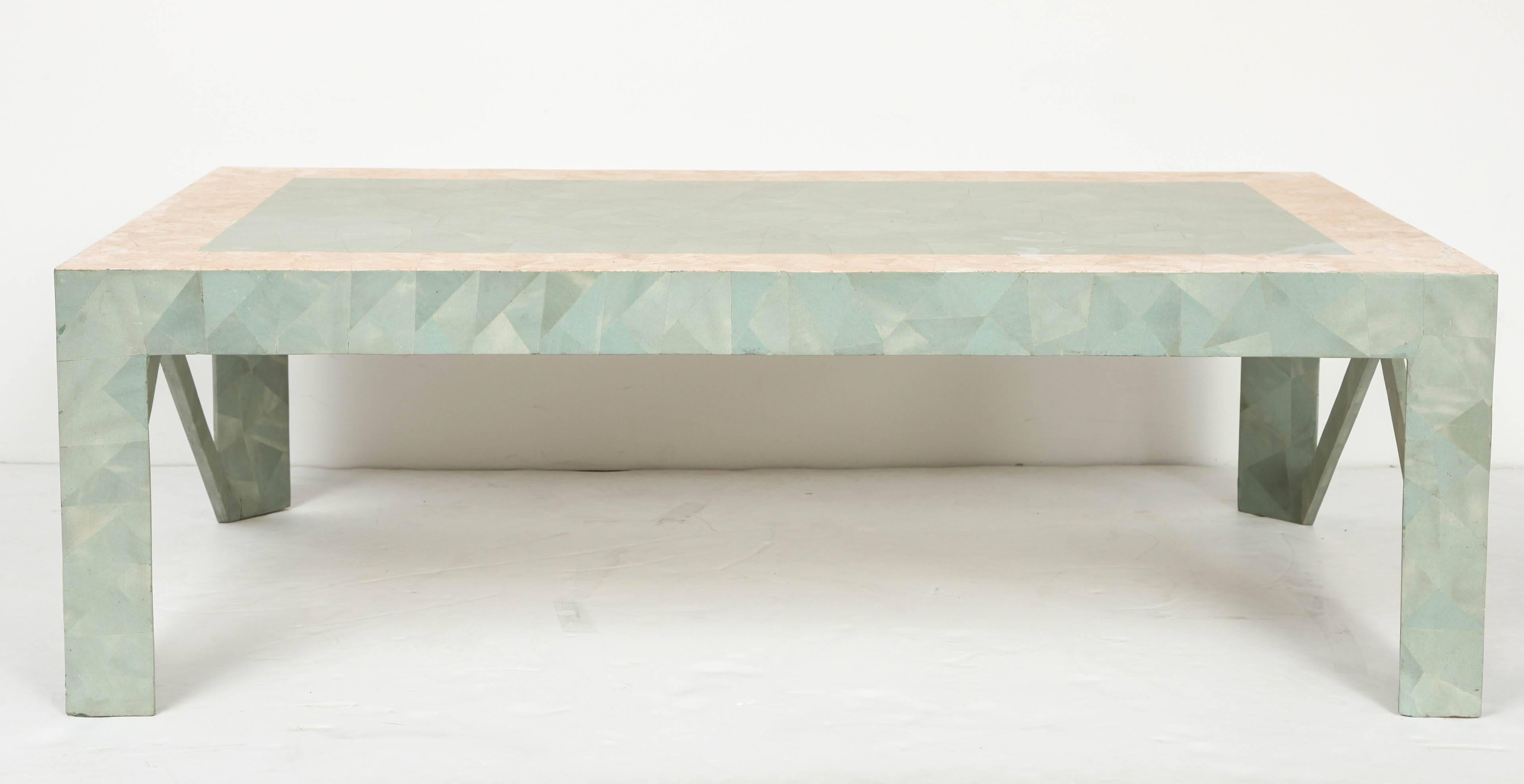 American Architectural Tessellated Coffee Table
