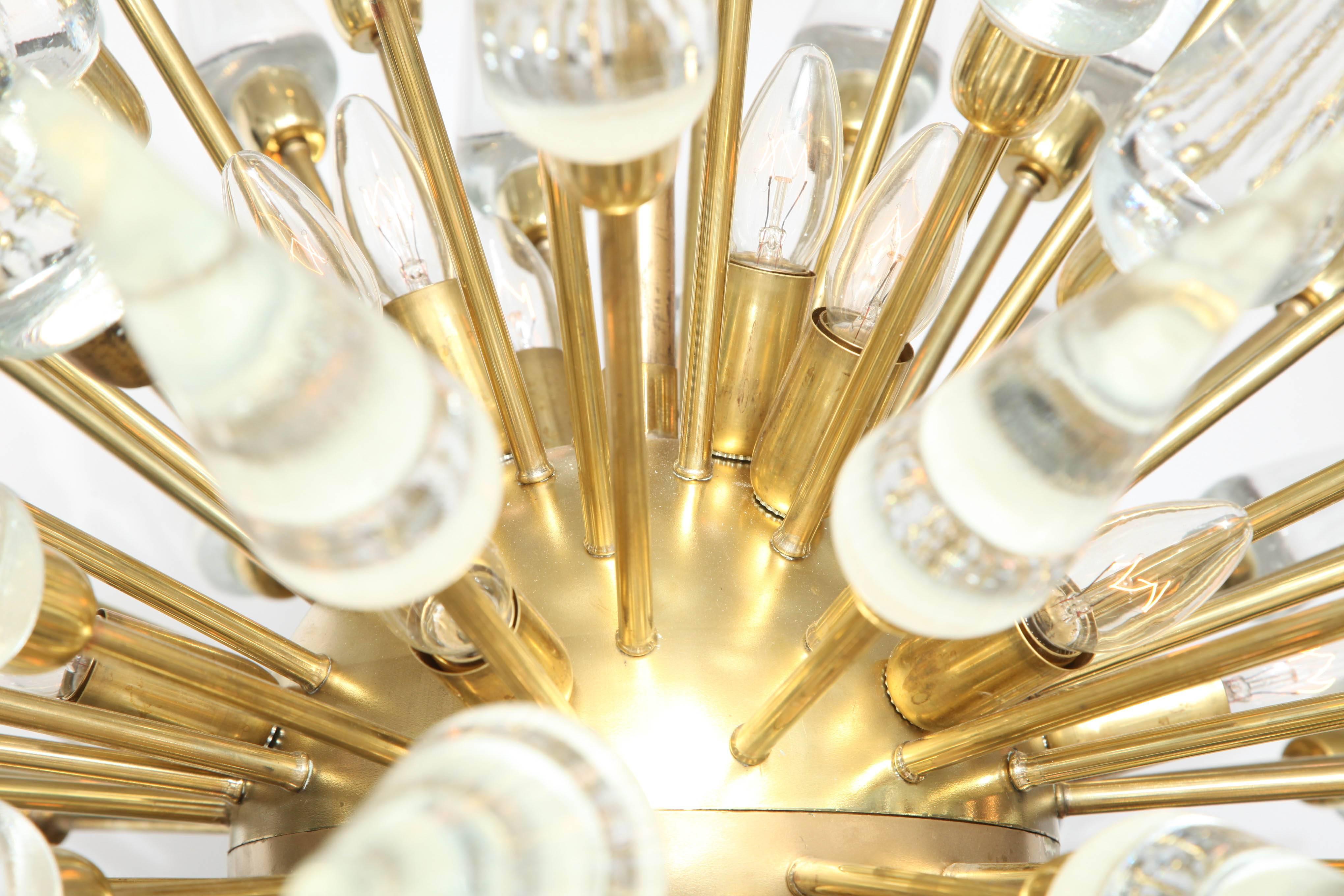 starburst sputnik chandelier