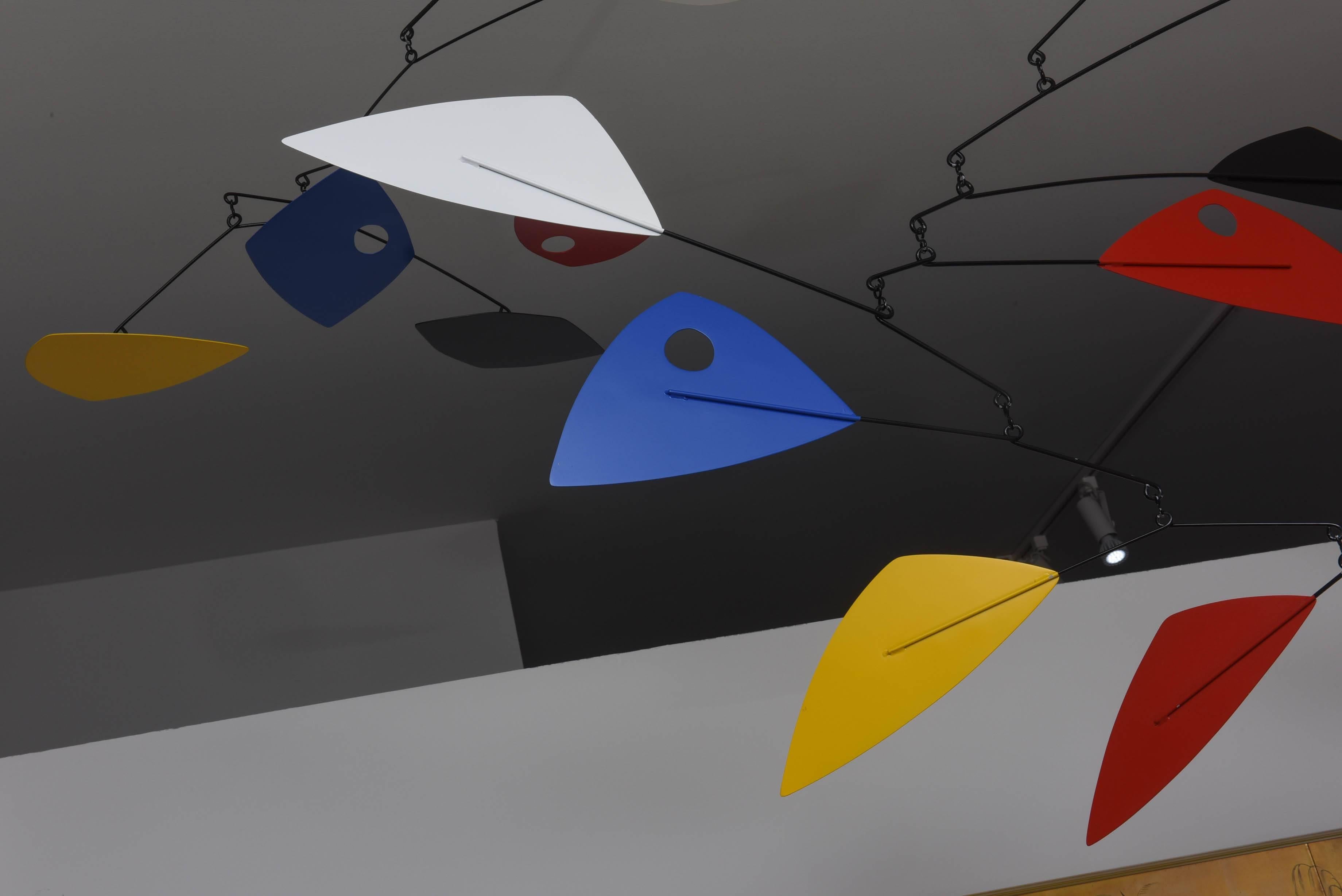 Multi-Colored Mobile in the Manner of Alexander Calder, American, 20th Century 2