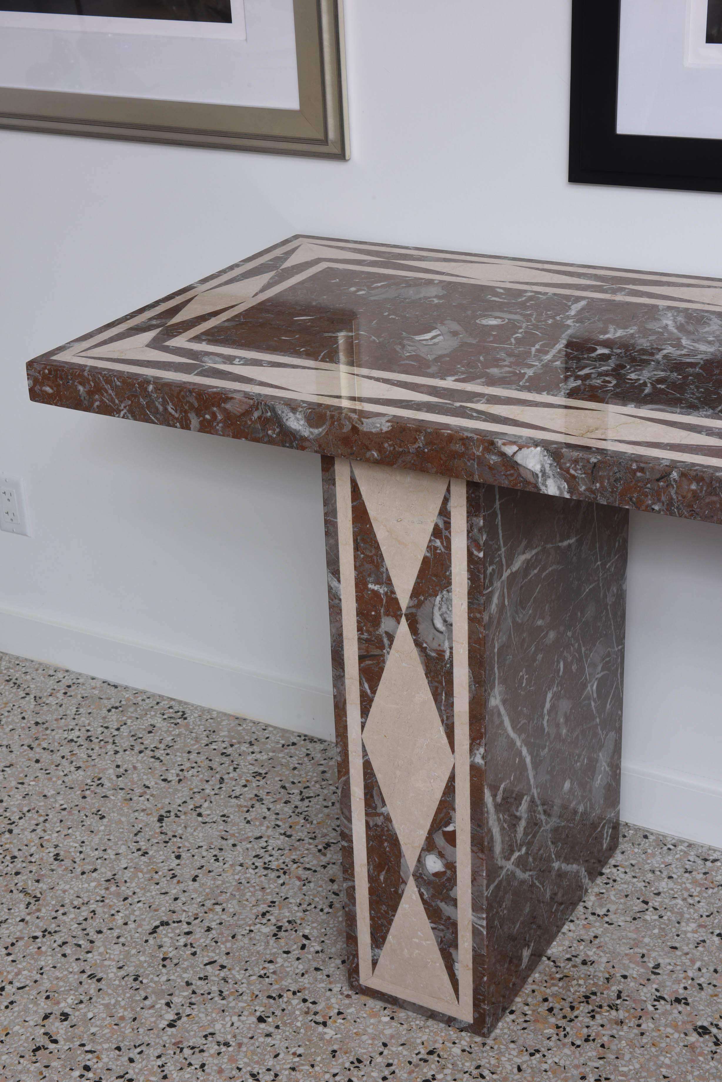 marble buffet table