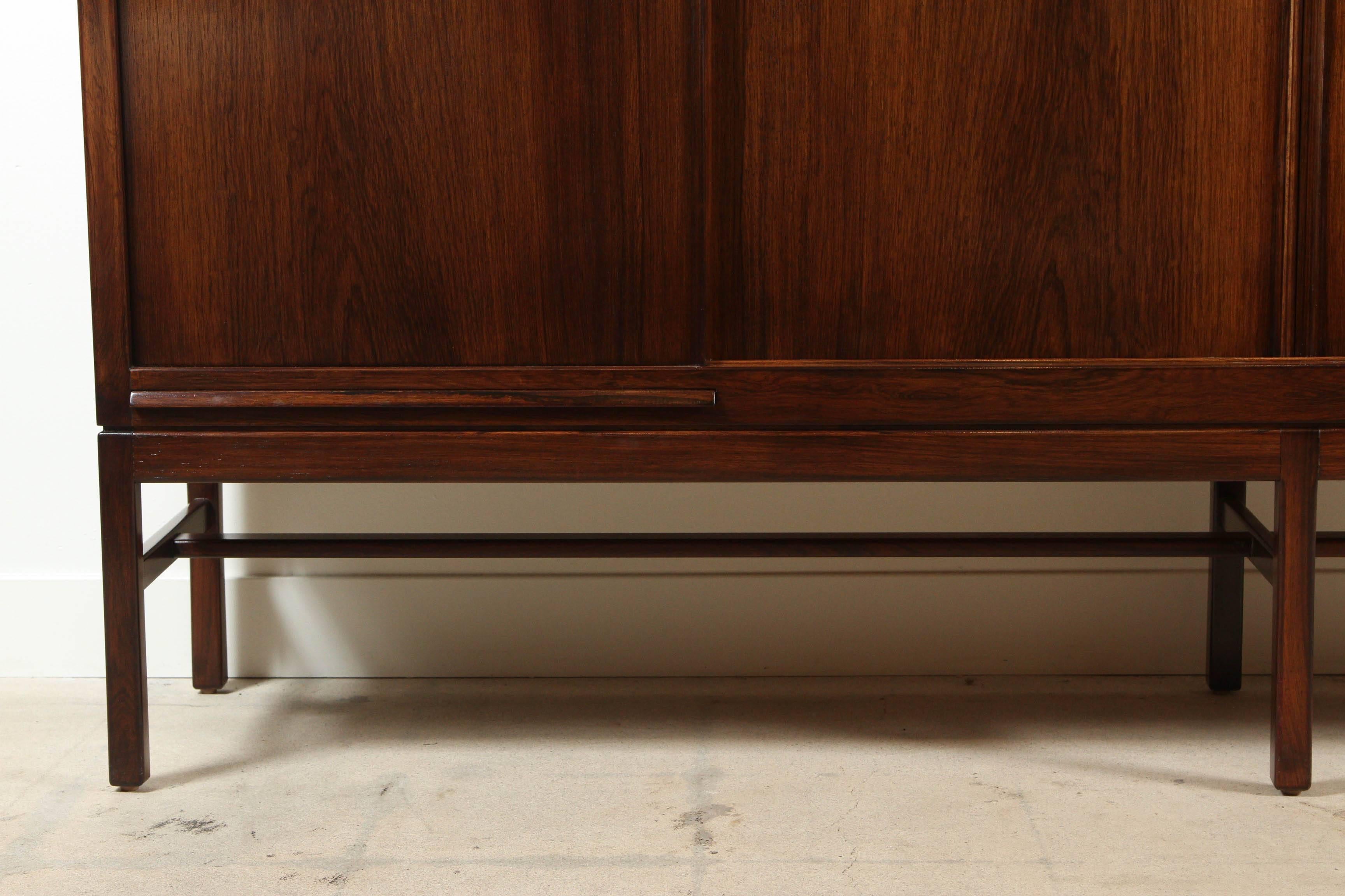 Tall Rosewood Credenza by Kurt Ostervig 2