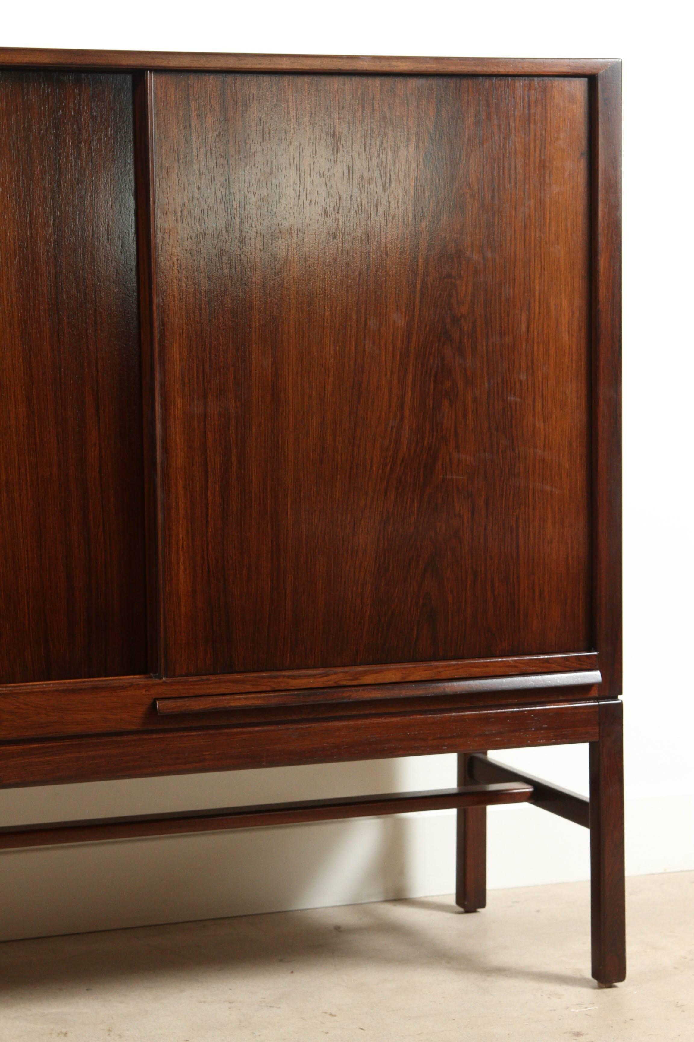 Tall Rosewood Credenza by Kurt Ostervig 3