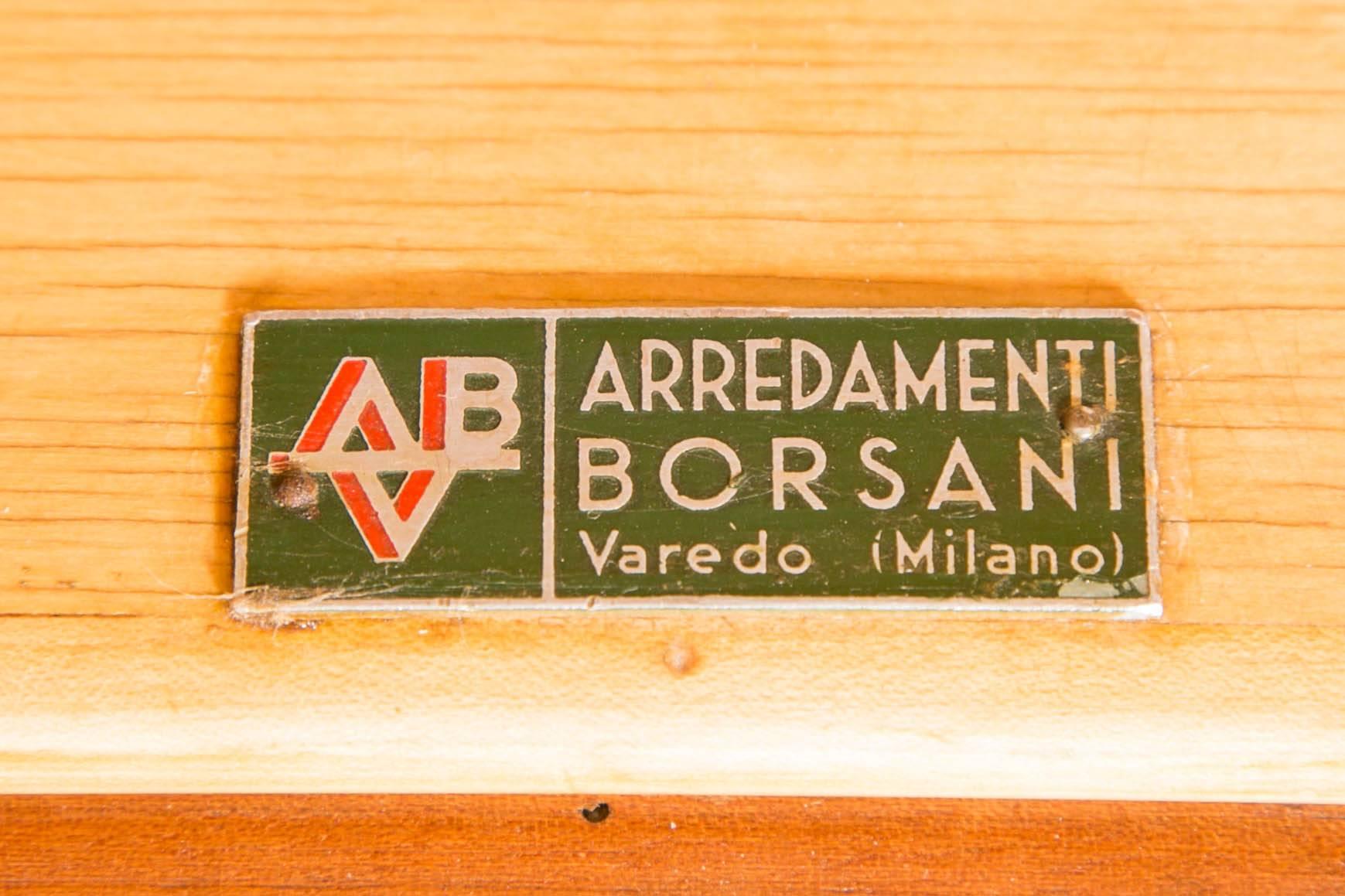 Mahogany Cabinet by Osvaldo Borsani, Italy, 1945-1950 3