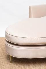 Oval Shaped Recamier Chaise