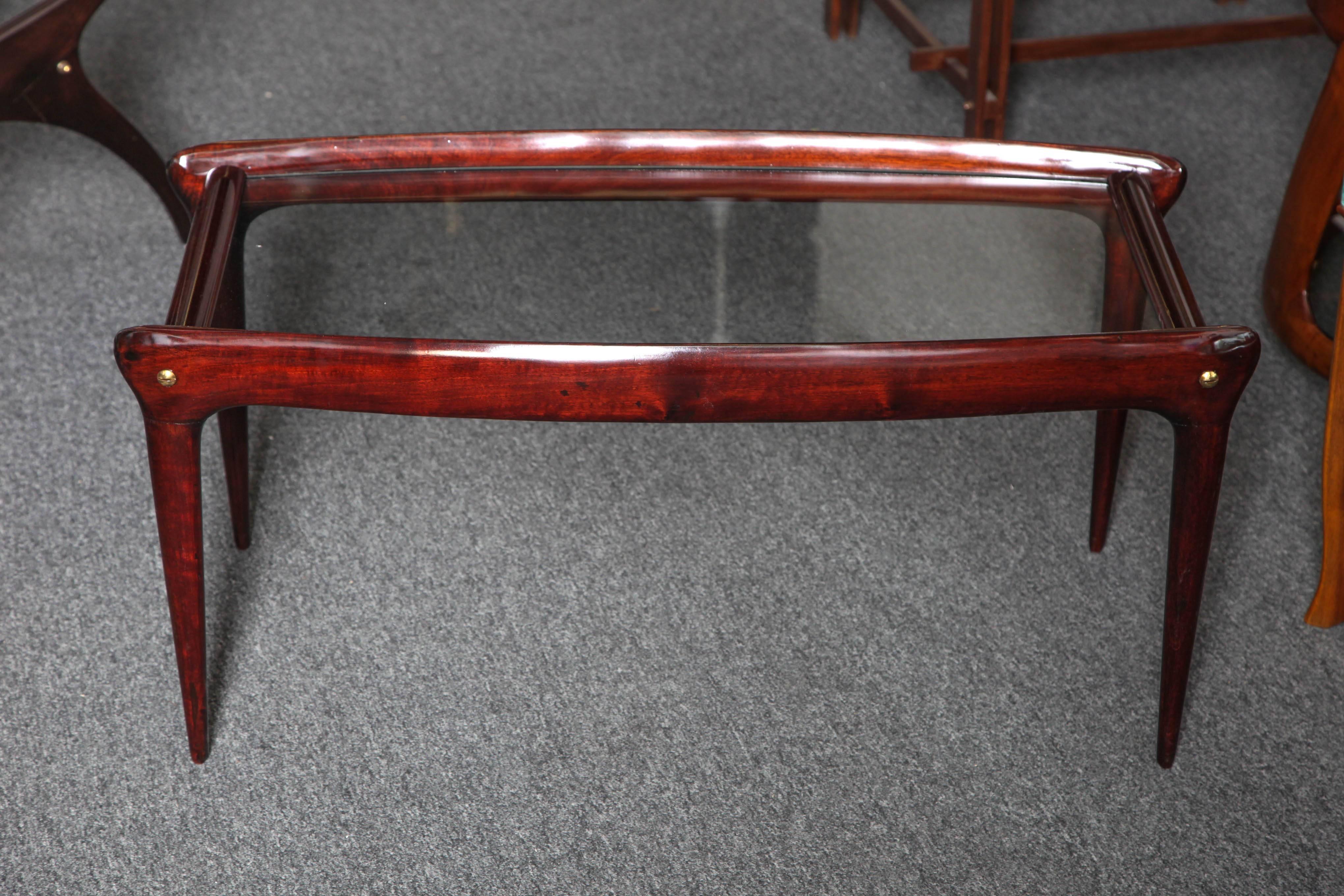 Mid-20th Century Cocktail Table Designed by Cesare Lacca made in Italy For Sale