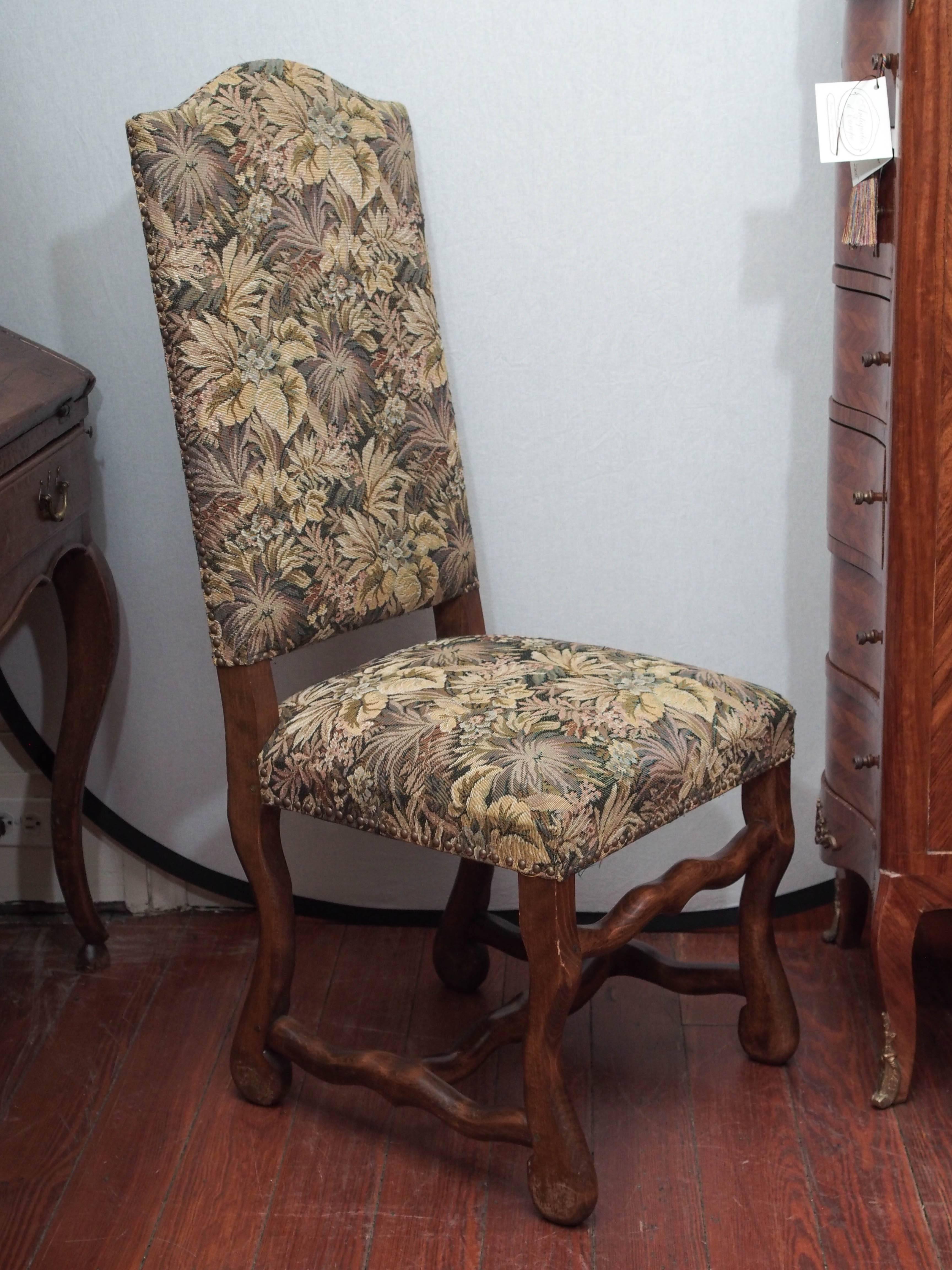 French Set of Twelve Mouton Dining Chairs For Sale