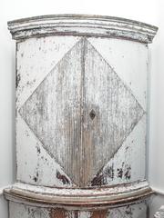 19th Century Swedish Corner Cabinet