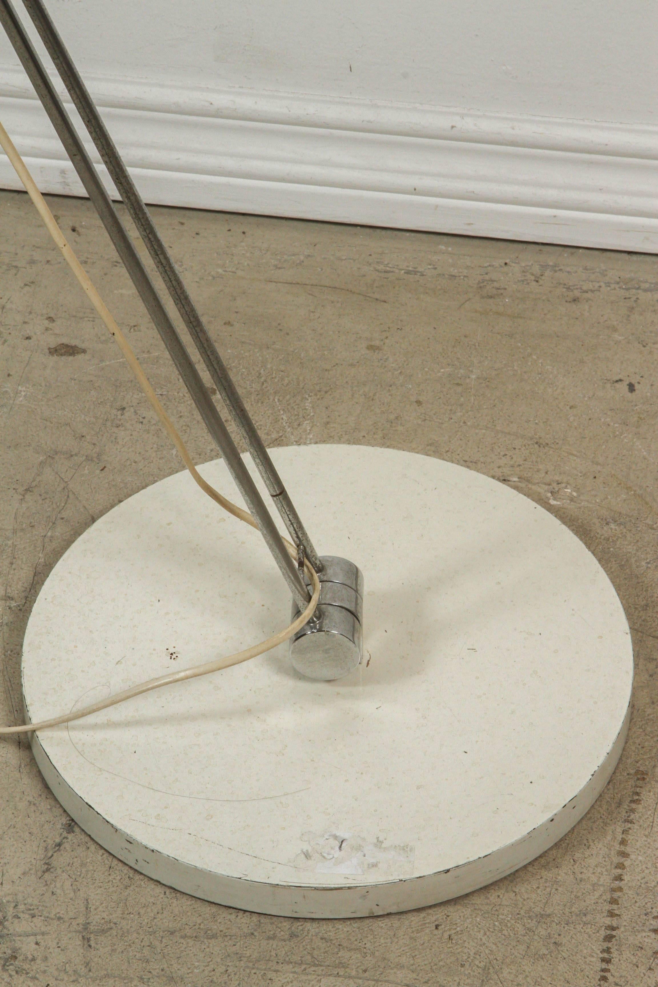Swiss Rico and Rosemarie Baltensweiler Floor Lamp For Sale