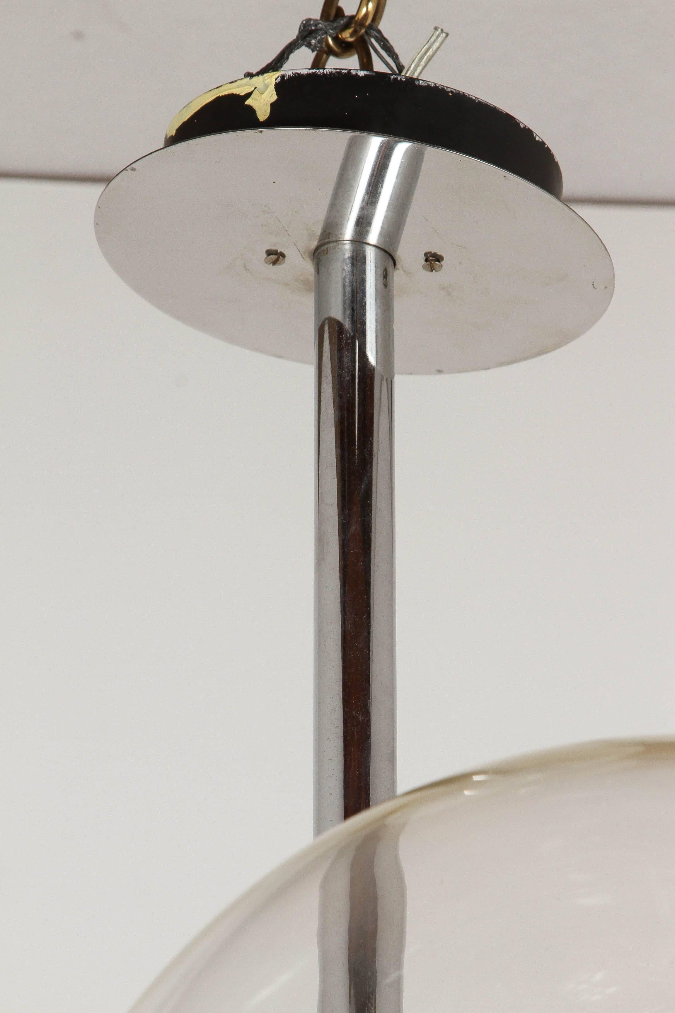 Luminaire à la manière de Vico Magistretti Excellent état - En vente à Los Angeles, CA