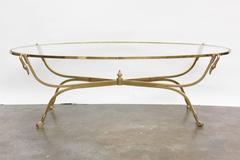 Bronze 'Swan Neck' Cocktail Table