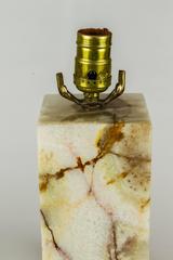 Walter Von Nessen Marble Table Lamp