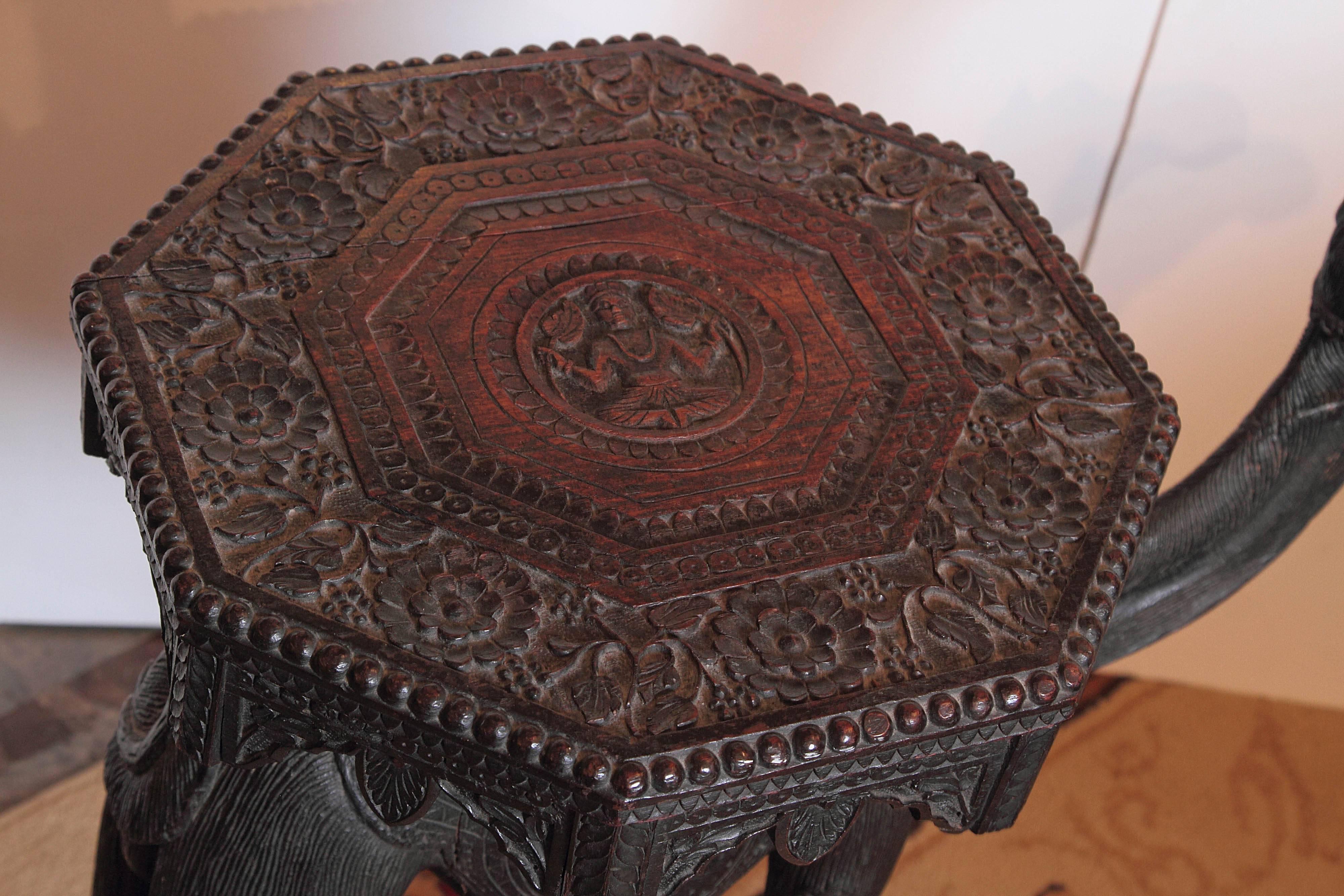 19th Century Anglo-Indian Camel Side Table 5