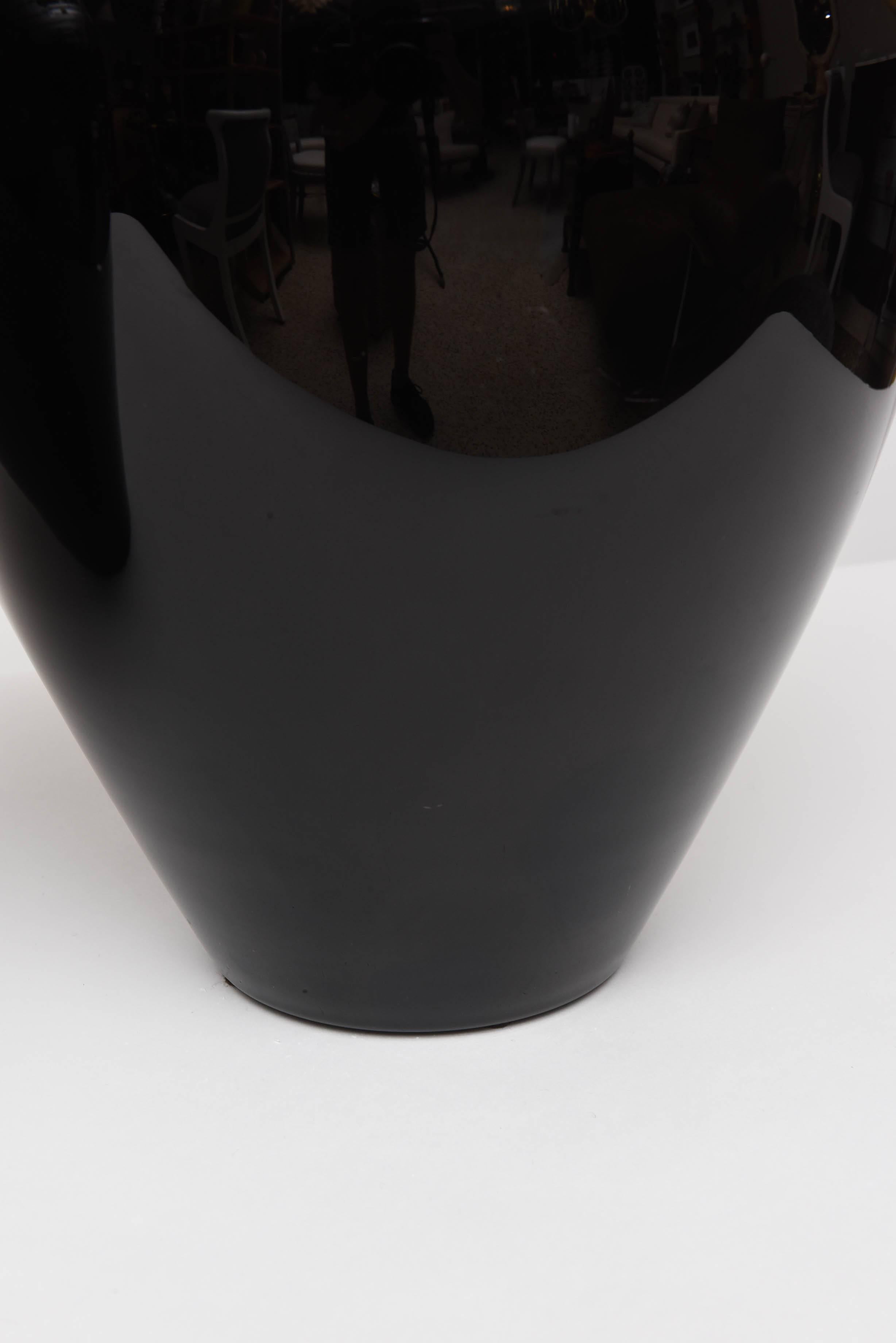 large black vases
