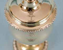 George II Silver Gilt Spice Vase and Cover, circa 1750